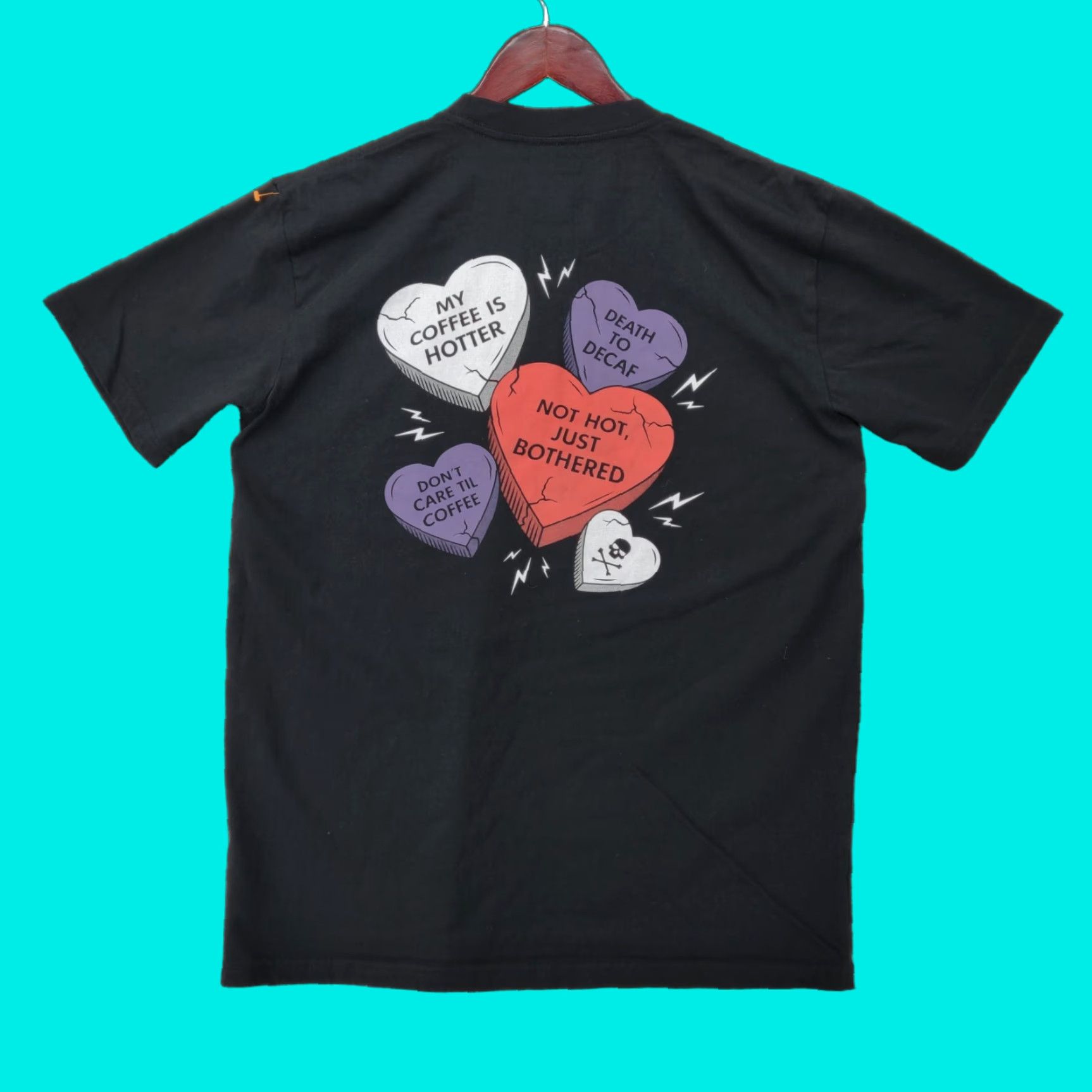 CO Death Wish Coffee Co T Shirt Mens Large Black Short Sleeve Coffee Graphic Size US L / EU 52-54 / 3 - 1 Thumbnail