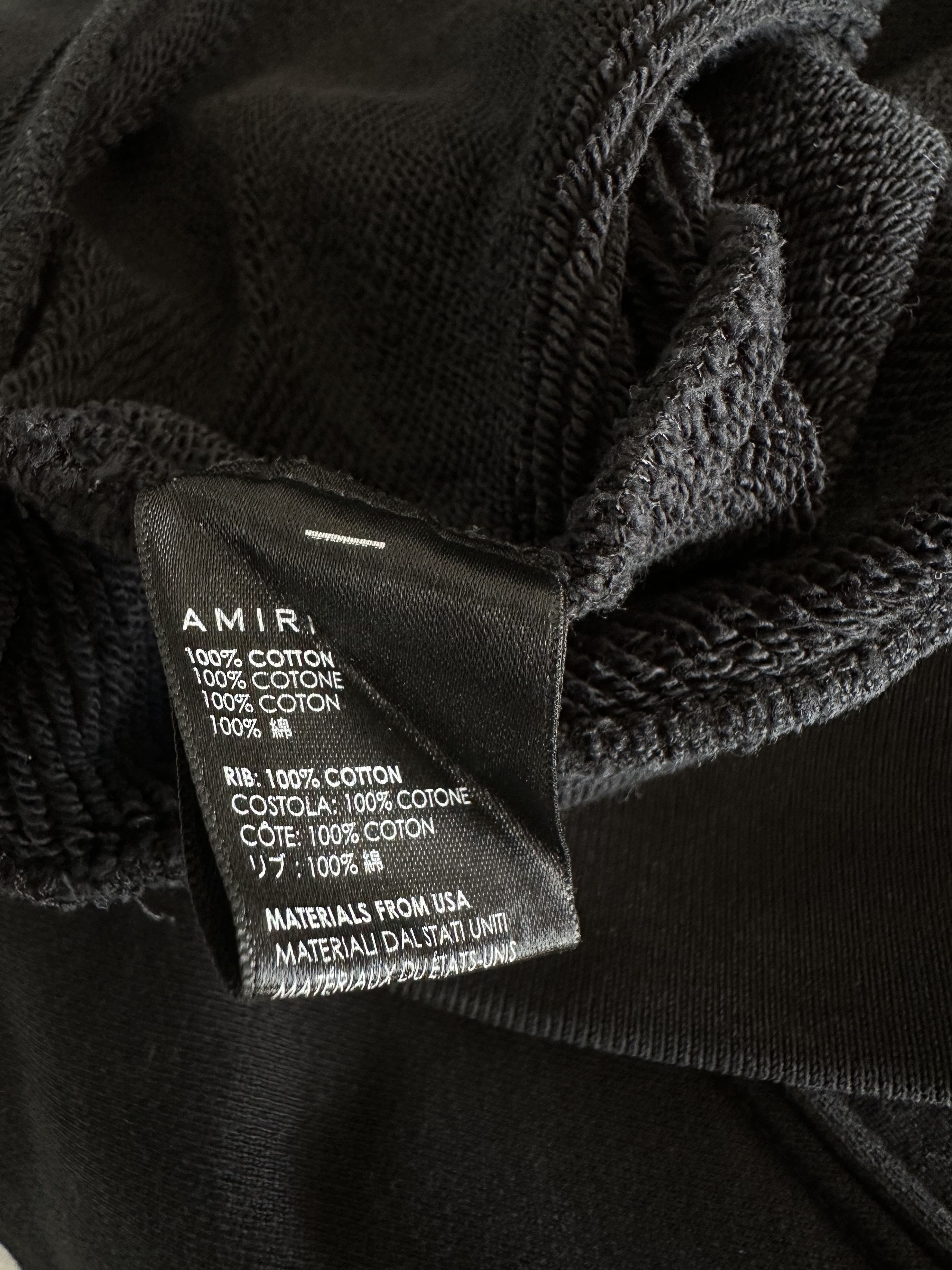 Amiri Amiri Black & White Logo Sweater Size US S / EU 44-46 / 1 - 4 Thumbnail