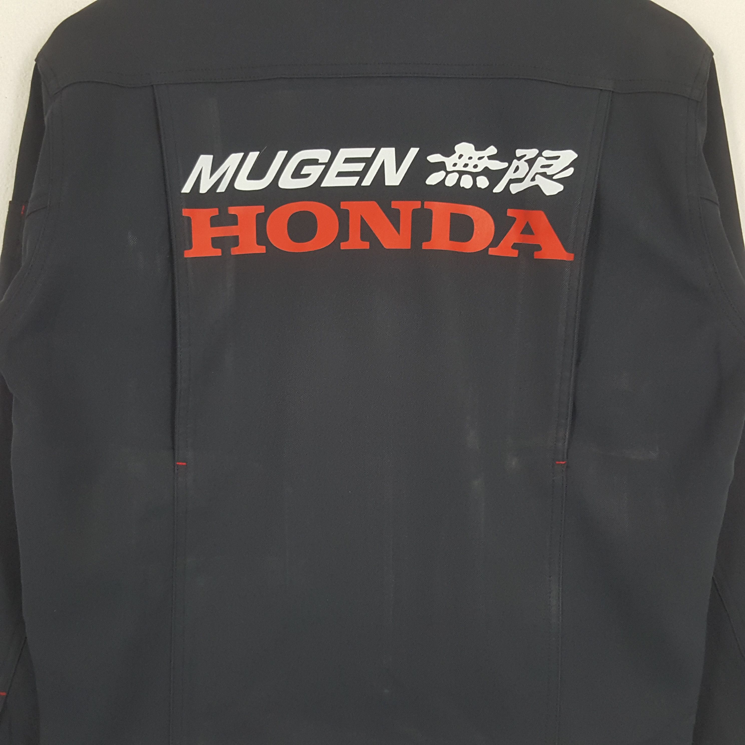 Honda × Japanese Brand × Vintage Vintage Mugen Honda Japanese Racing Team Custom Art Jacket Size US S / EU 44-46 / 1 - 2 Thumbnail