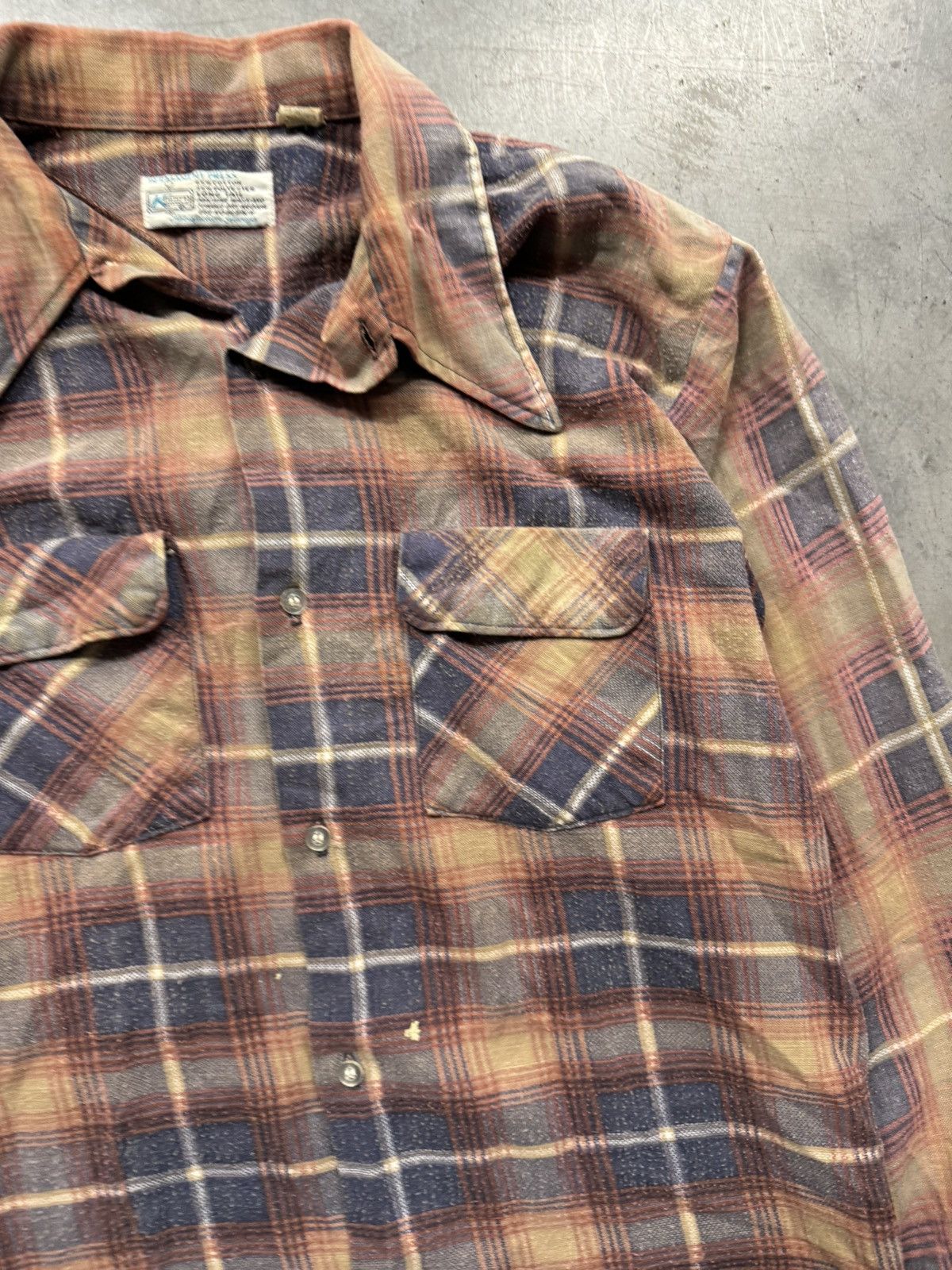Vintage Vintage 70s Plaid Flannel Size US M / EU 48-50 / 2 - 3 Thumbnail