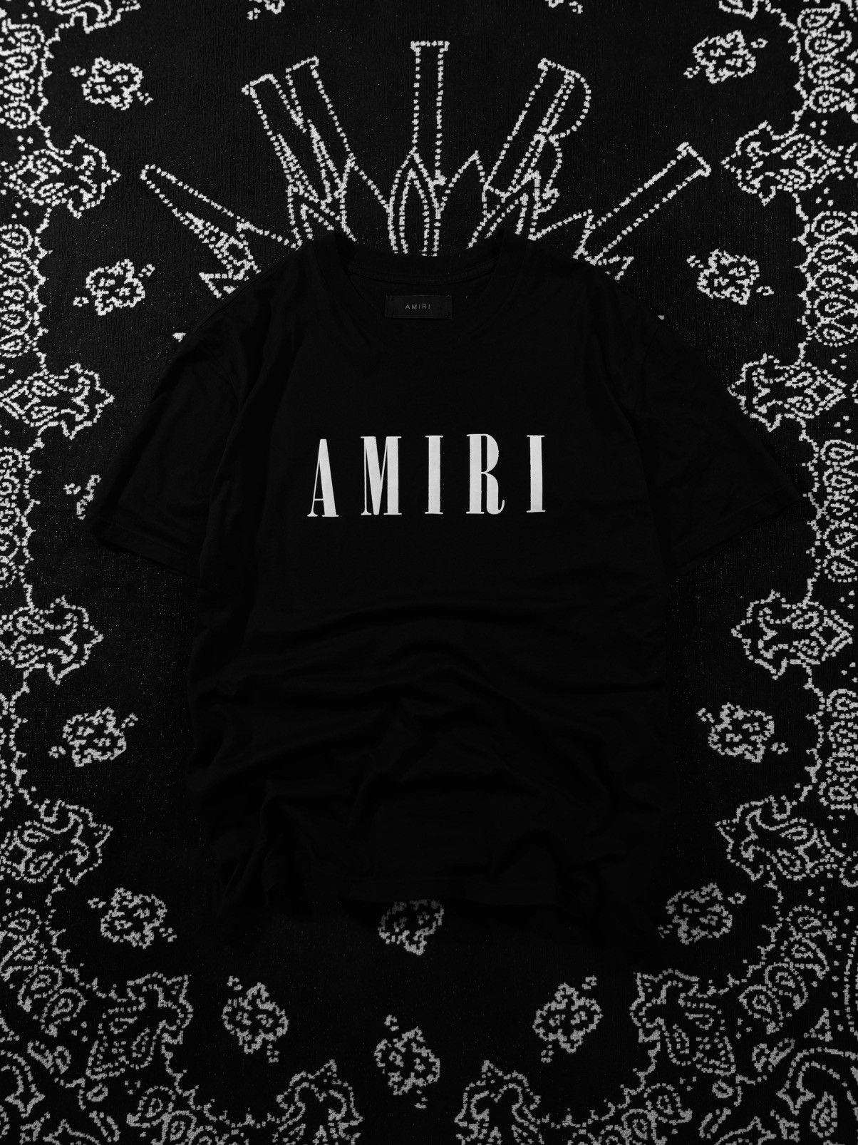 Amiri AMIRI BLACK CORE LOGO TEE Size US S / EU 44-46 / 1 - 2 Thumbnail