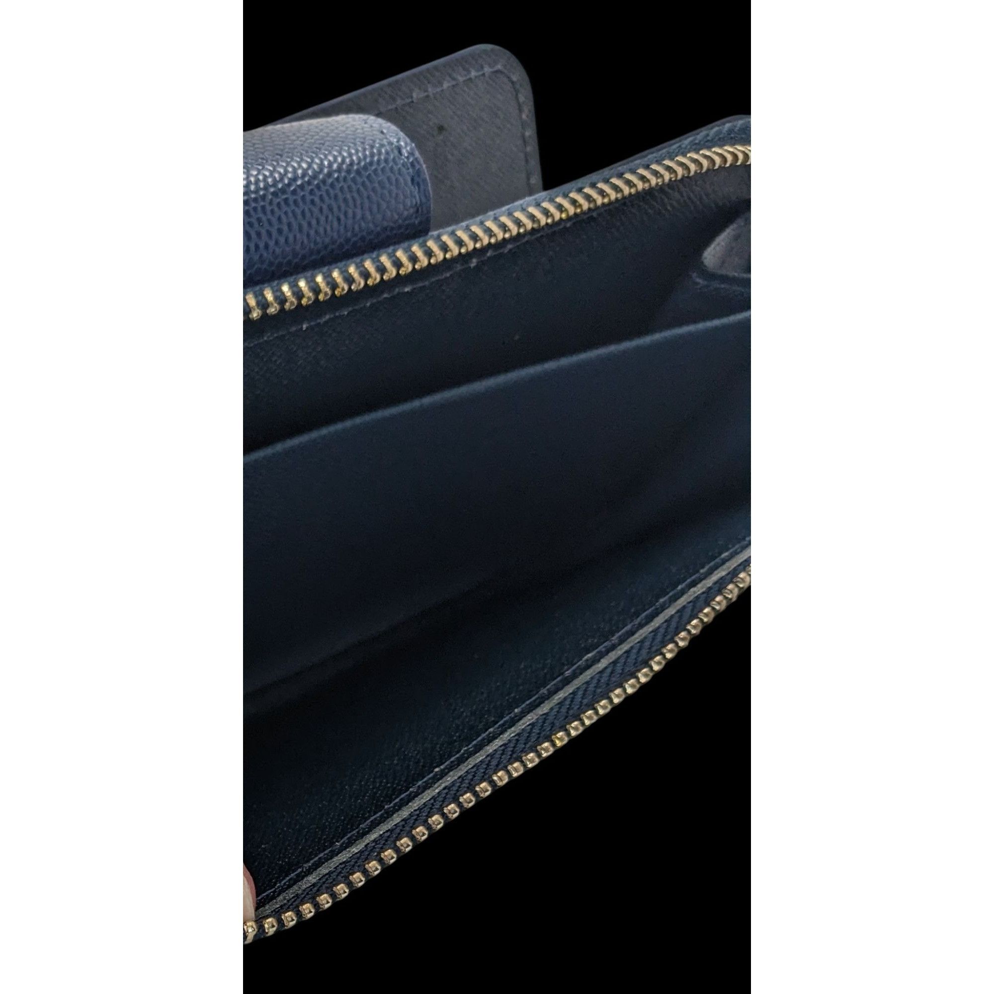 Other Cicelle Navy Blue Floral Rhinestone Studded Wallet With Wris Size ONE SIZE - 4 Thumbnail