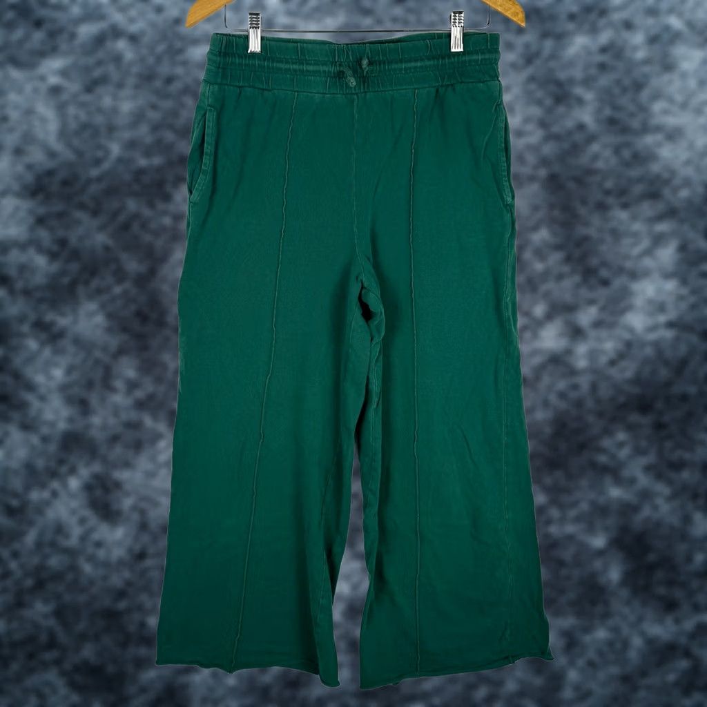 Doublet VINTAGE Double Zero Green Wide Leg Sweatpants Mystical Medium Lounge Pants Size 32" / US 10 / IT 46 - 1 Thumbnail