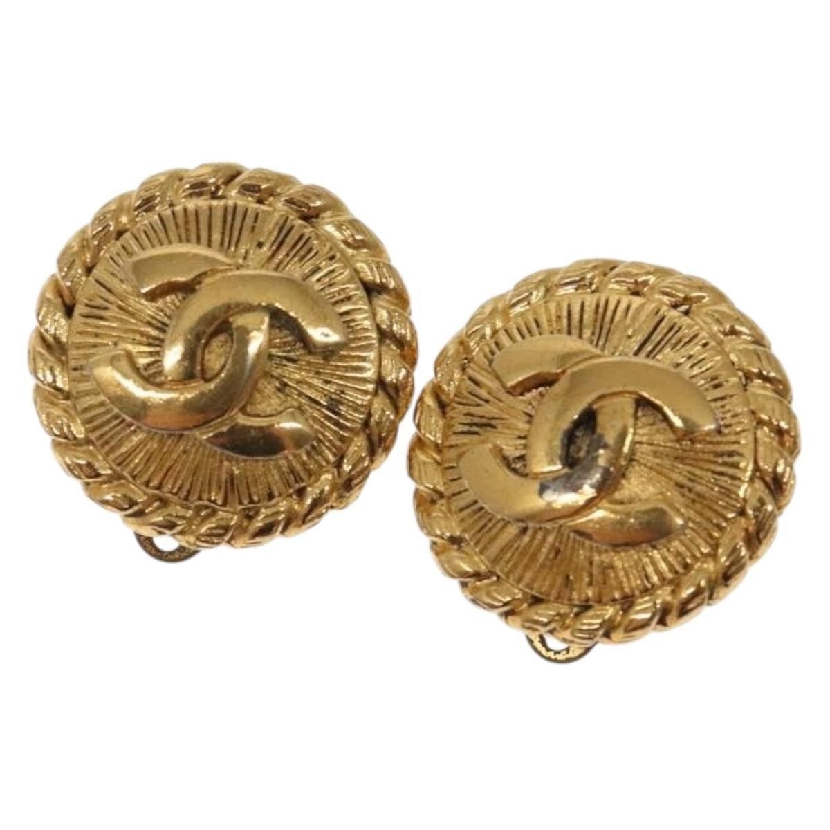 Chanel Chanel Coco Mark Earring Size ONE SIZE - 1 Thumbnail