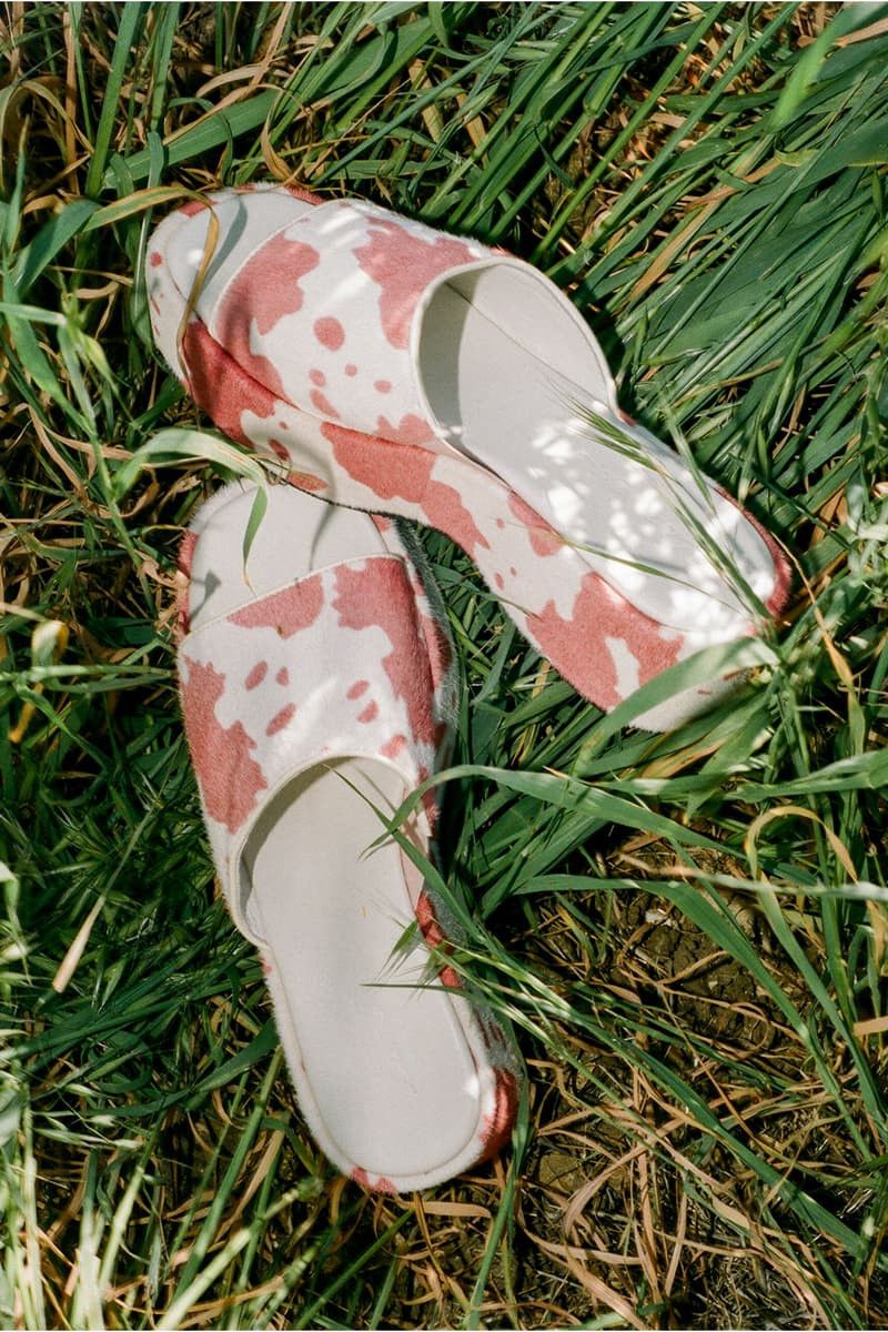 Lisa Says Gah Lisa Says Gah Dakota Slides - Pink Cow Print 7.5 Size US 7.5 / IT 37.5 - 10 Thumbnail