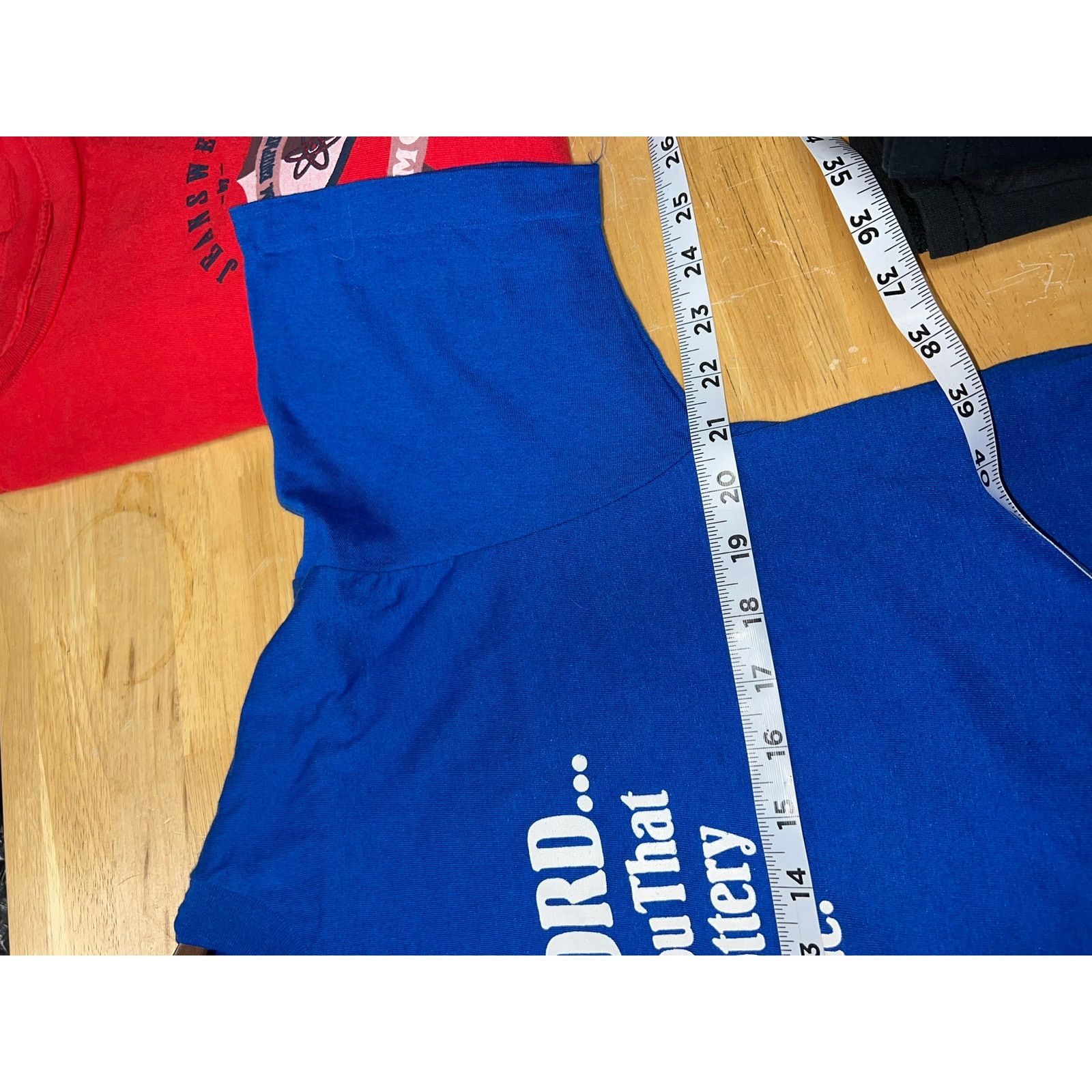 Anvil Vintage Lottery Shirt Please Lord Winning Tee 80s 1980s L Size US L / EU 52-54 / 3 - 6 Thumbnail