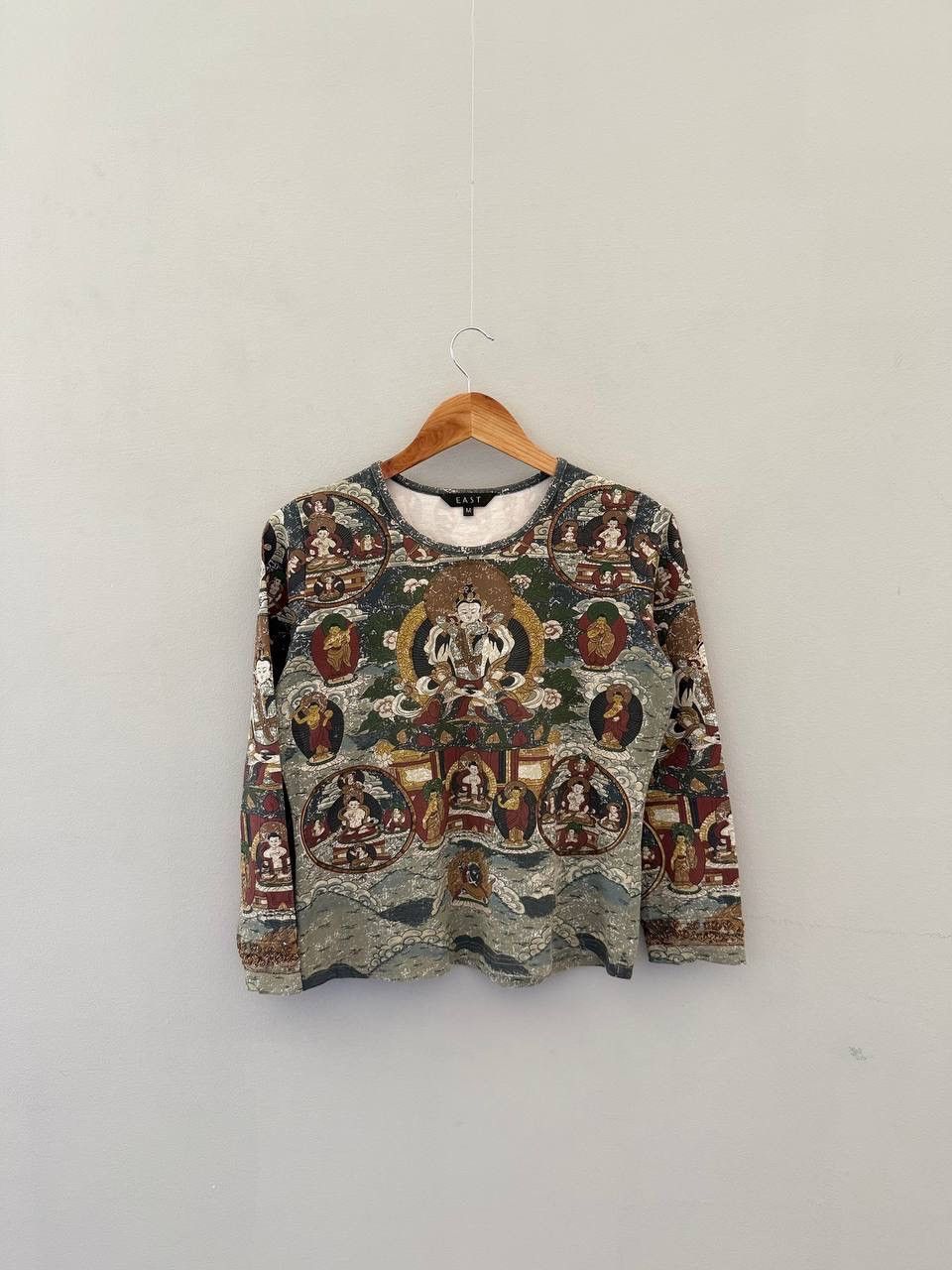 Japanese Brand Y2K tank top Indian jpg gaultier margiela cavalli 00s Size M / US 6-8 / IT 42-44 - 1 Thumbnail