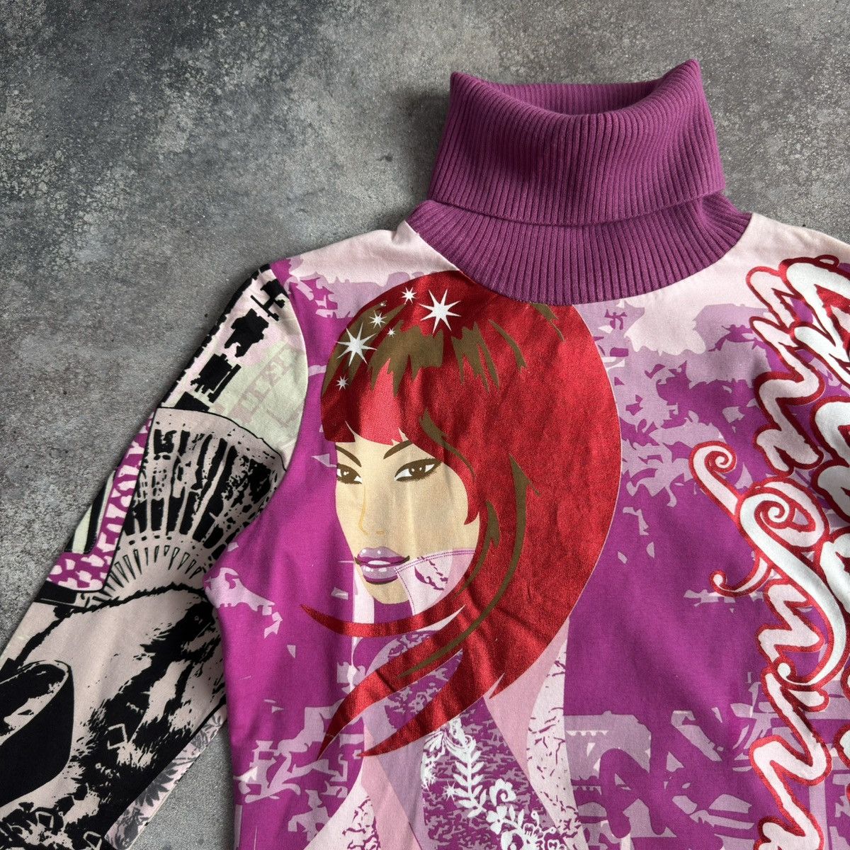 Custo Barcelona Custo Barcelona Long Sleeve Top (Jean Paul Gaultier style) Size M / US 6-8 / IT 42-44 - 4 Thumbnail