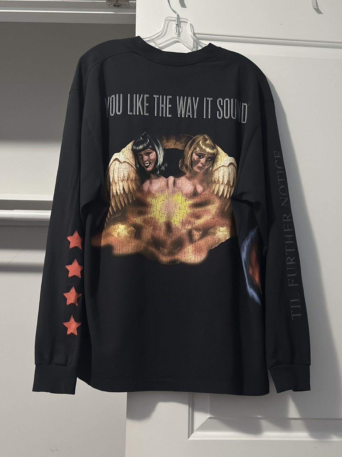 Travis Scott Travis Scott Tour Long Sleeve Size US XL / EU 56 / 4 - 2 Thumbnail