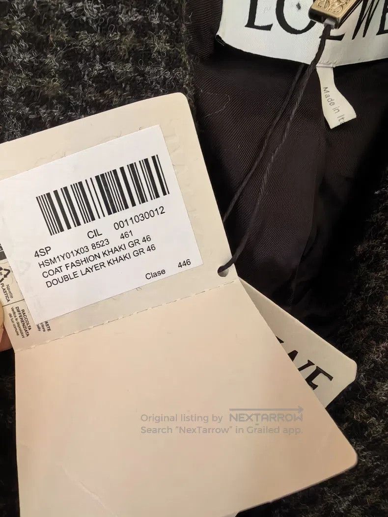 Loewe Loewe Black + dark green coat Size US S / EU 44-46 / 1 - 5 Thumbnail
