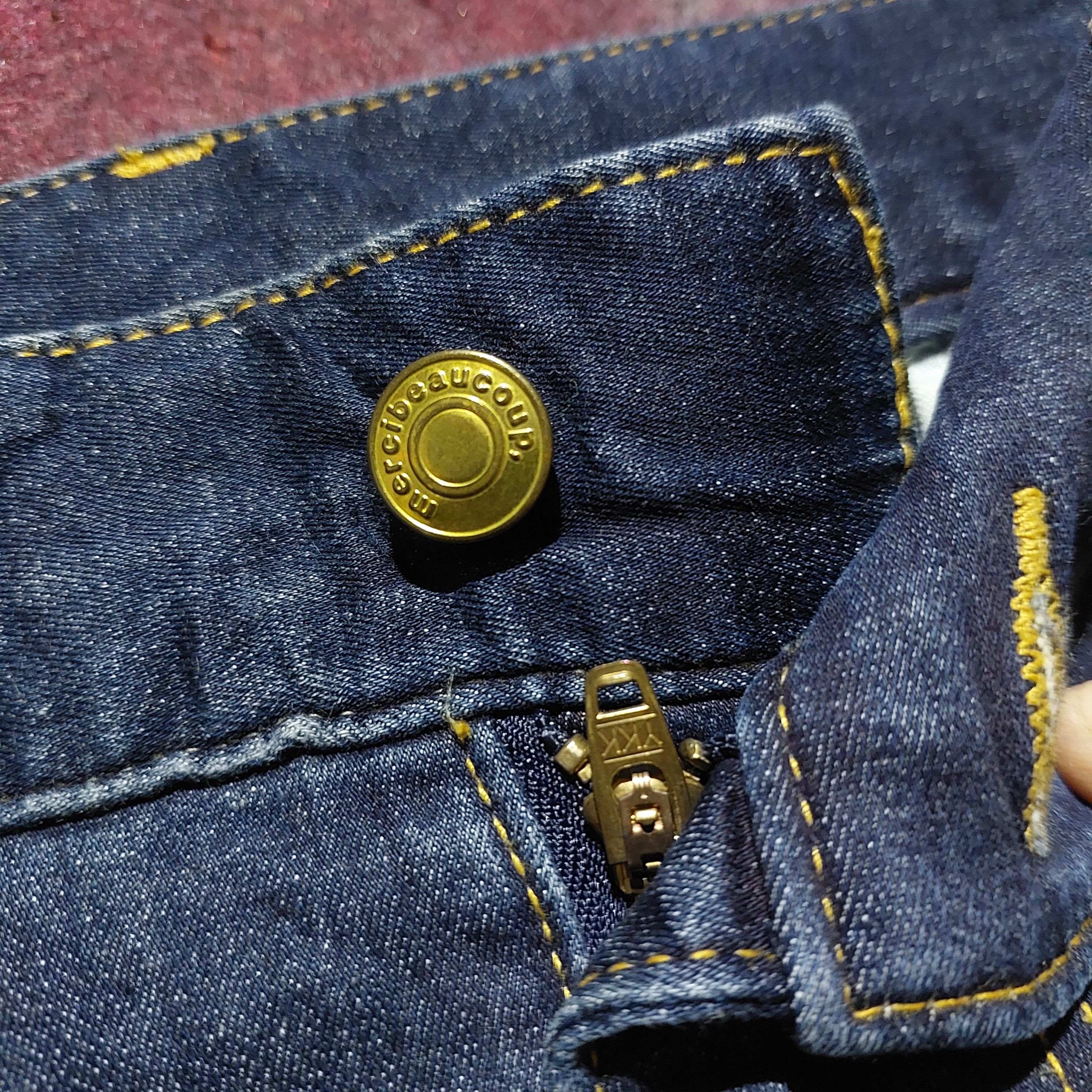 mercibeaucoup Mercibeaucoup Japan drop crotch front pocket denim jeans Size US 32 / EU 48 - 8 Thumbnail