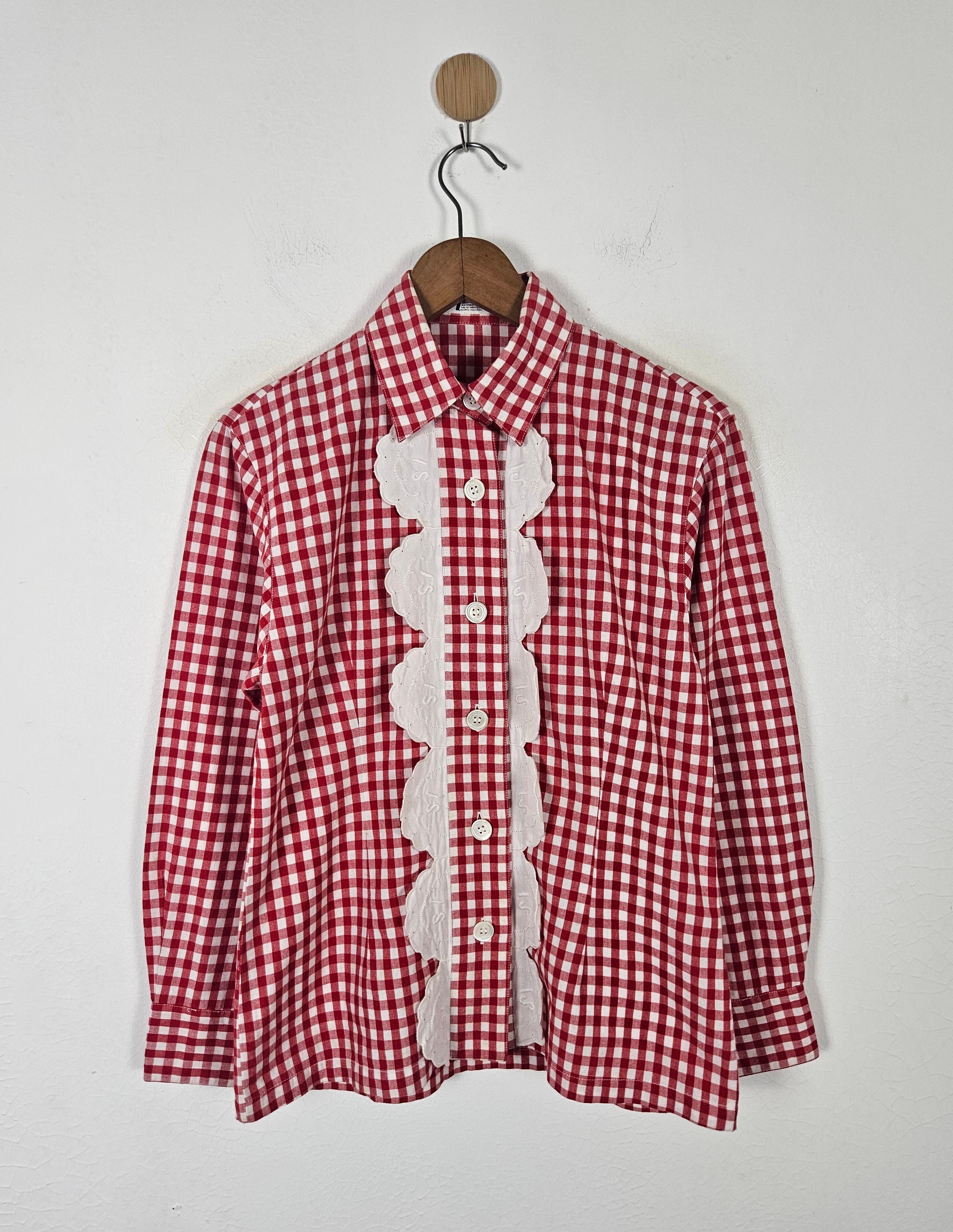 Issey Miyake Issey Miyake Tsumori Chisato checkered casual shirt Size US S / EU 44-46 / 1 - 1 Thumbnail
