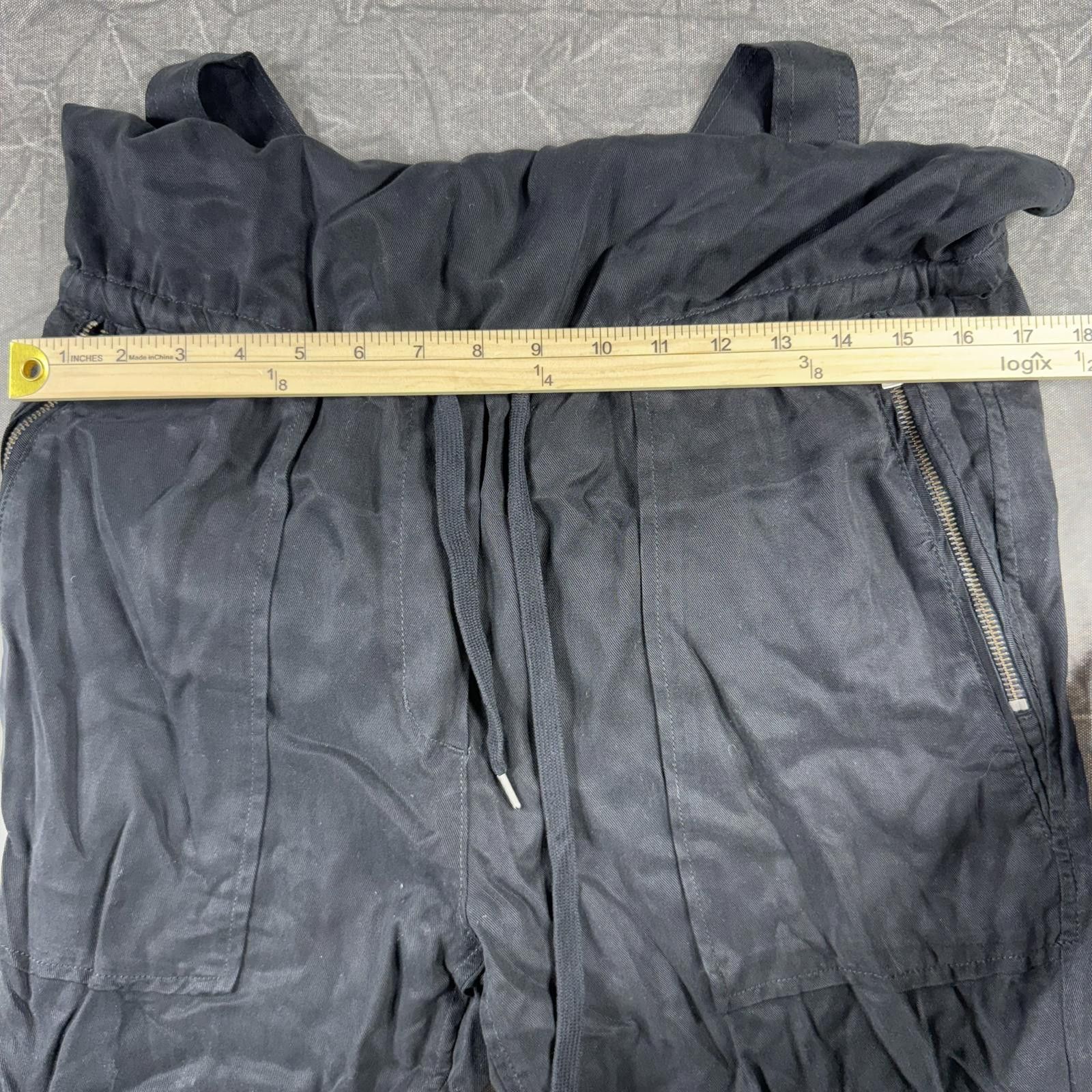 Other Wilfred Free Overalls Women's S Black Valletta Cropped Twill Size 28" / US 6 / IT 42 - 5 Thumbnail