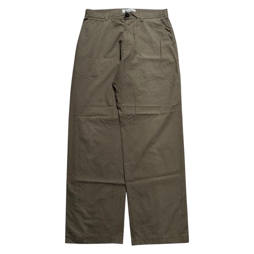 Studio Nicholson Studio Nicholson paper poplin bill pant Size US 29 - 1 Thumbnail
