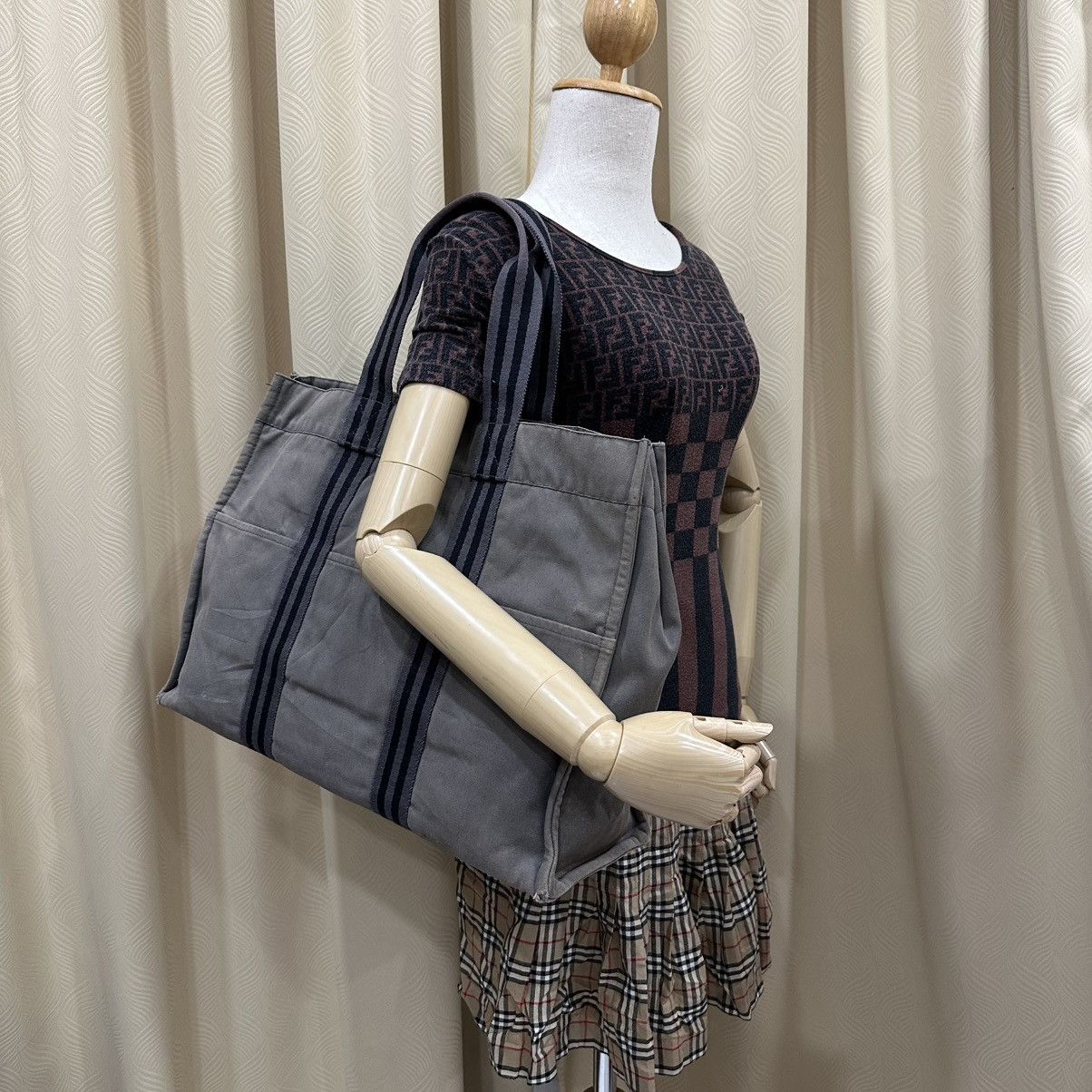 Hermes ‼️LASTDROP‼️ HERMES FOURRE TOUT GM CANVAS TOTE BAG Size ONE SIZE - 1 Thumbnail