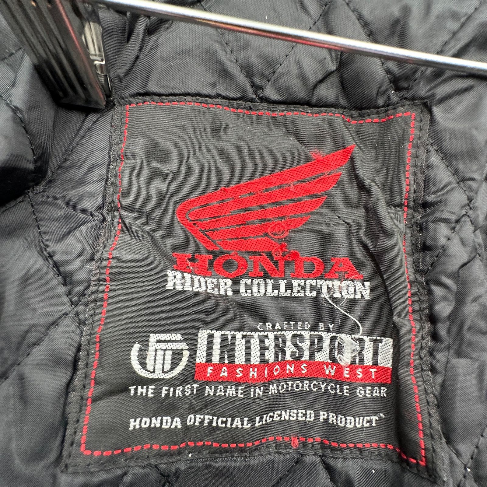 Honda Honda Rider Collection Intersport Jacket Womens Large Red Size L / US 10 / IT 46 - 3 Thumbnail