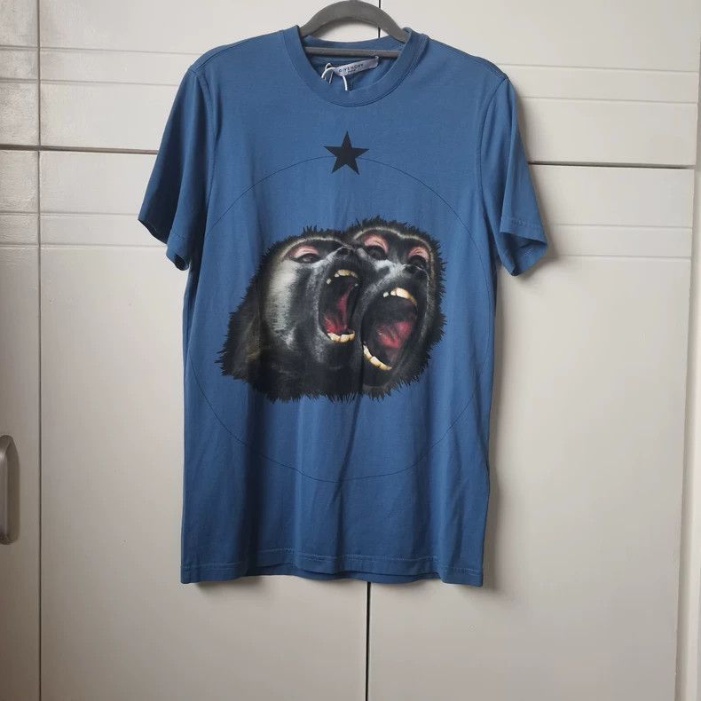 Givenchy Givenchy Classic short-sleeved T-shirt with a double monke Size US XS / EU 42 / 0 - 2 Thumbnail