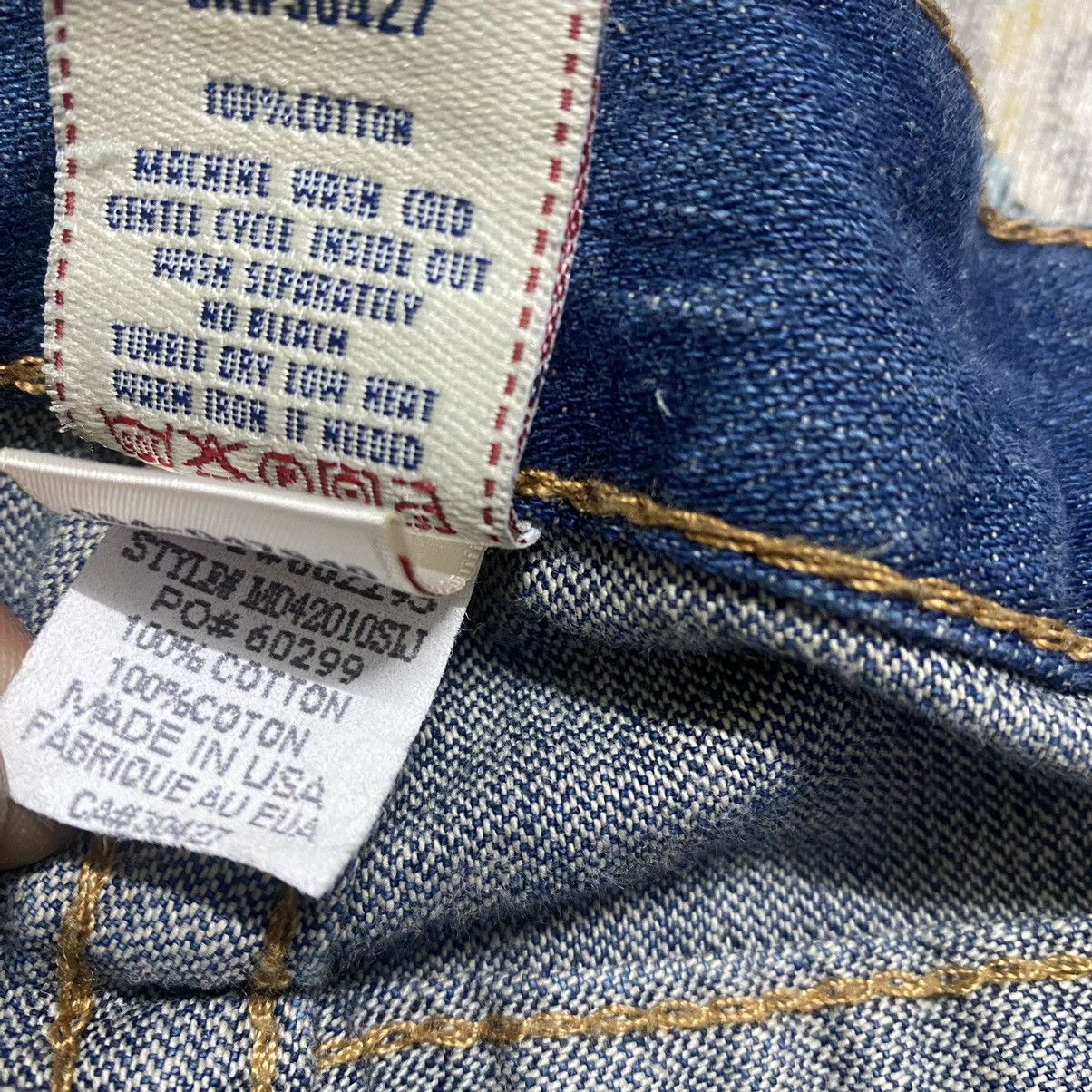 True Religion Vintage True Religion Joey Denim Flare Jeans Size US 34 / EU 50 - 19 Thumbnail