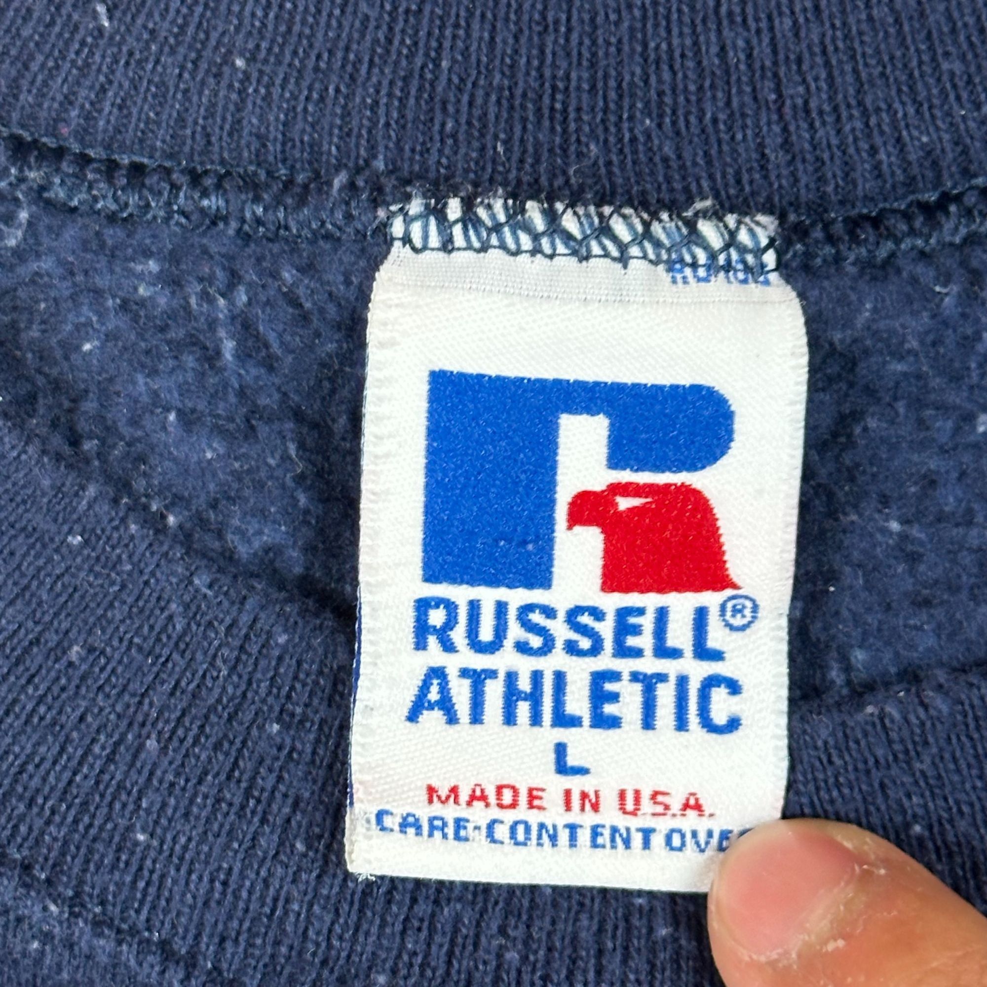 Russell Athletic Dallas Cowboys Russell Athletic Navy Sweatshirt Large Made I Size US L / EU 52-54 / 3 - 3 Thumbnail