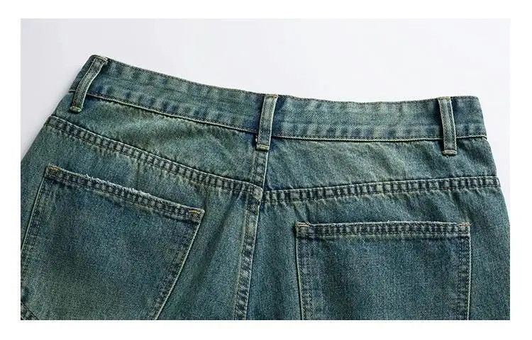 Japanese Brand × Jean Green Carpenter Baggy Denim Jeans Size US 30 / EU 46 - 6 Thumbnail