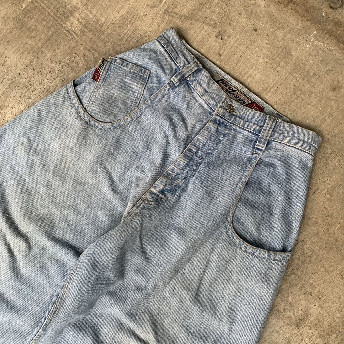 JNCO JNCO Low Down embroidery logo. big pocket Baggy denim Pants Size US 30 / EU 46 - 12 Thumbnail