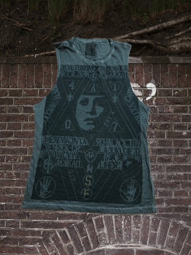 Allsaints Allsaints DISTRESSED VINTAGE WASHED AVANTGARDE TEE Size S / US 4 / IT 40 - 1 Thumbnail