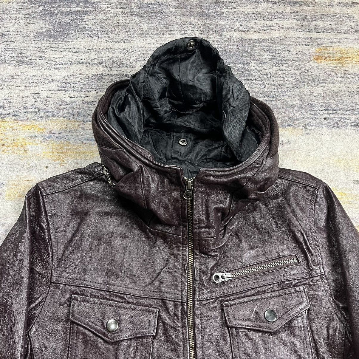 If Six Was Nine Japanese brand GGD gimmick bono leather jacket Size US M / EU 48-50 / 2 - 12 Thumbnail