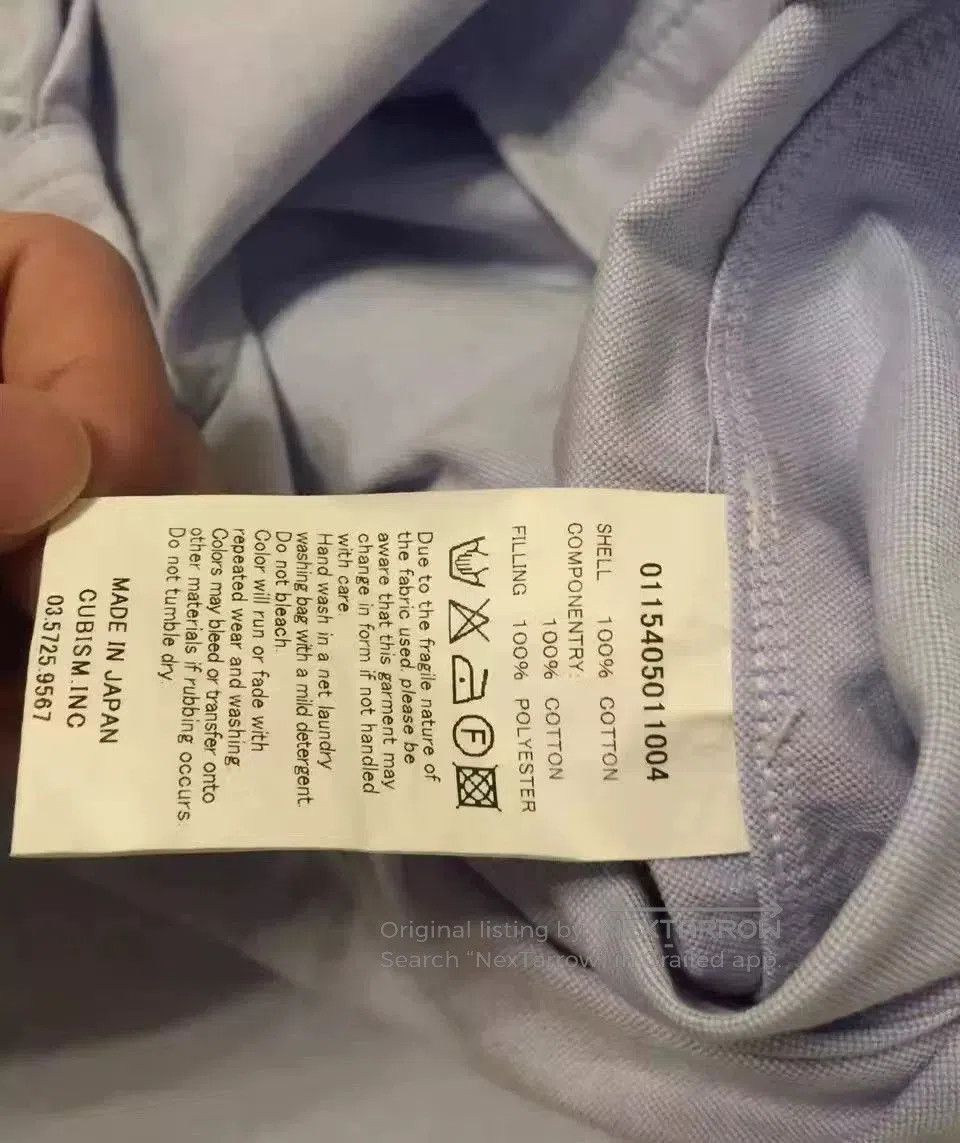 Visvim visvim albacore long sleeve shirt in light blue. Size US M / EU 48-50 / 2 - 3 Thumbnail