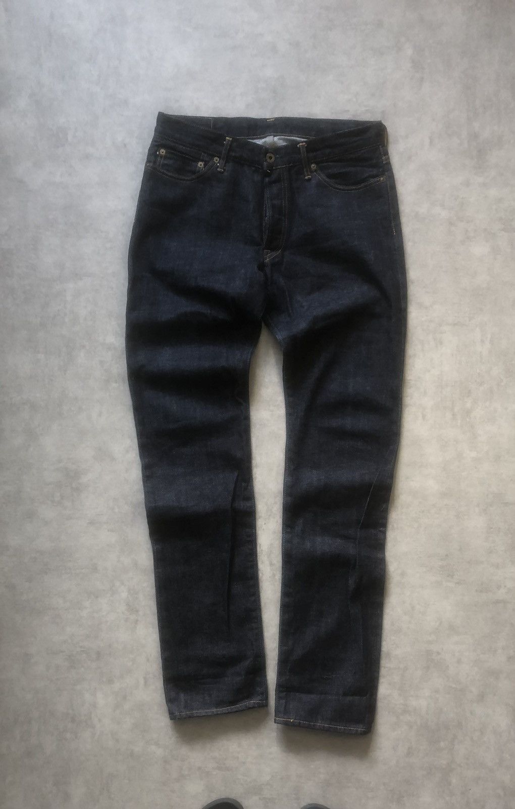 Designer × Japan Blue × Japanese Brand Japan Blue Selvedge Japanese High Quaility Denim Jeans Pants Size US 32 / EU 48 - 1 Thumbnail