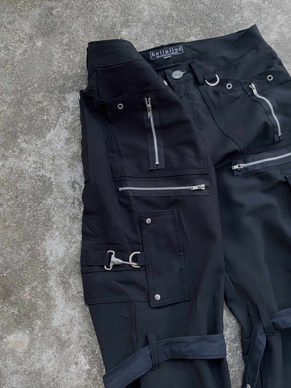 Seditionaries HELLOHELL CACOPHONY BONDAGE PUNK GOTHIC PANTS Size US 29 - 8 Thumbnail