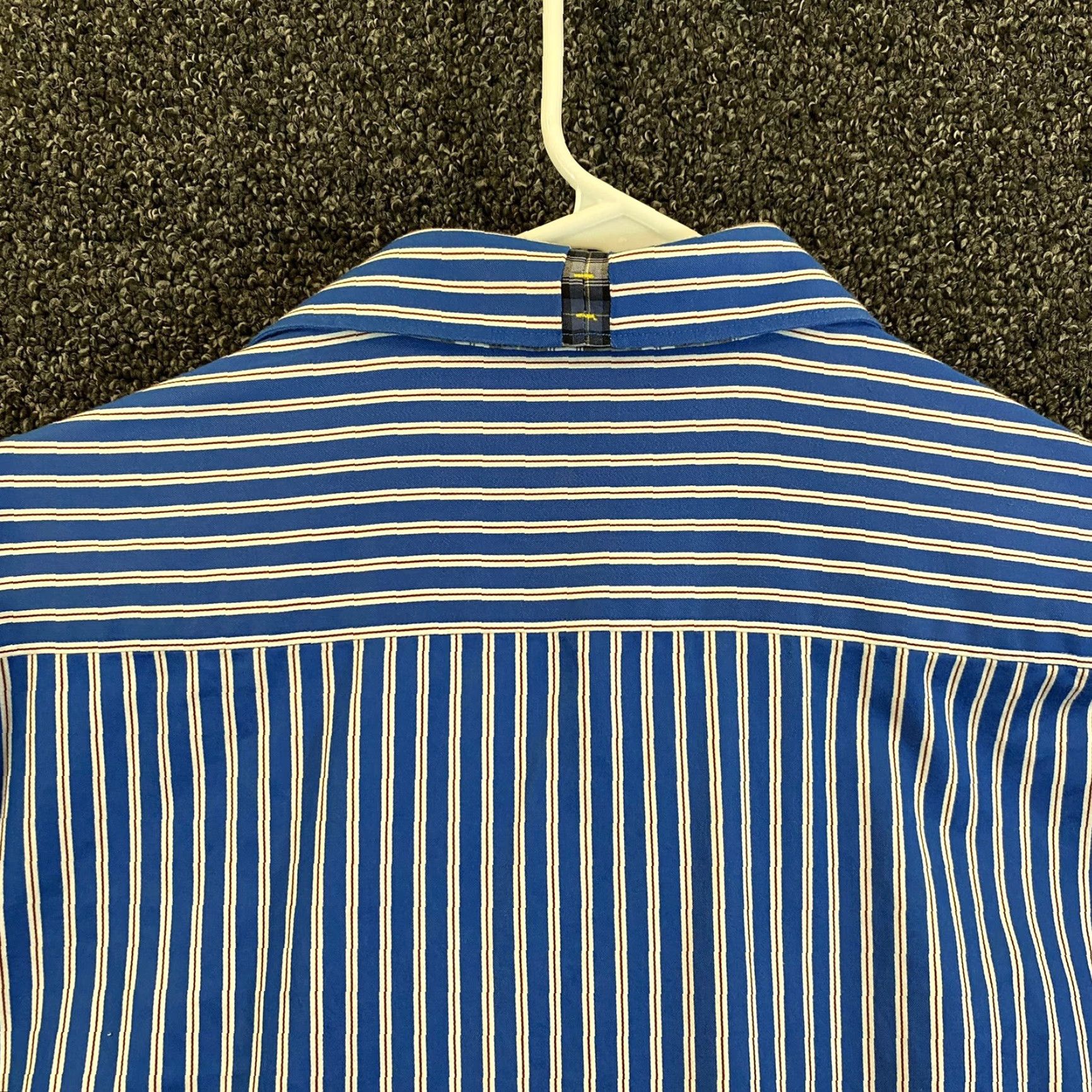 Robert Graham VINTAGE Robert Graham Shirt Men Medium Blue Stripe Button-Up Long Sleeve Casual Modern Mens Size US M / EU 48-50 / 2 - 8 Thumbnail