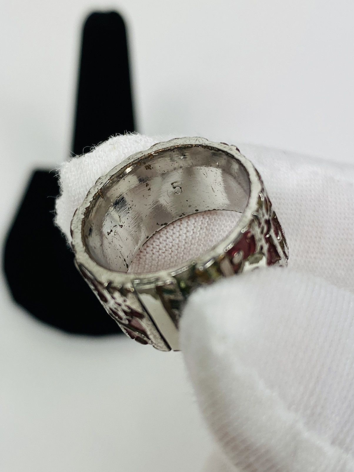 Dior Dior Red Trotter 2 Ring size 5 Size ONE SIZE - 5 Thumbnail