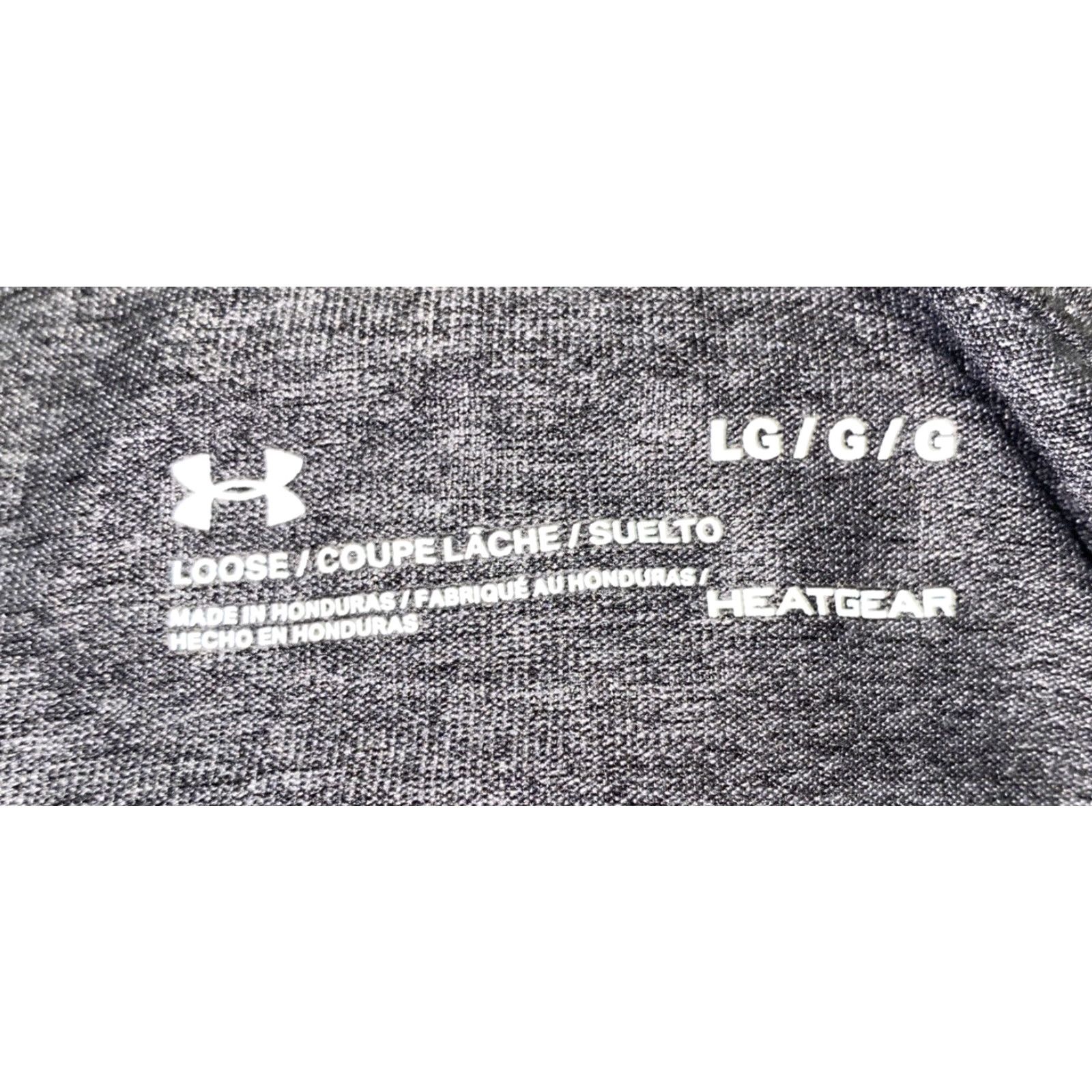 Under Armour Under Armour HeatGear Mens Gray Short Sleeve Graphic T-Shirt L Size US L / EU 52-54 / 3 - 4 Thumbnail