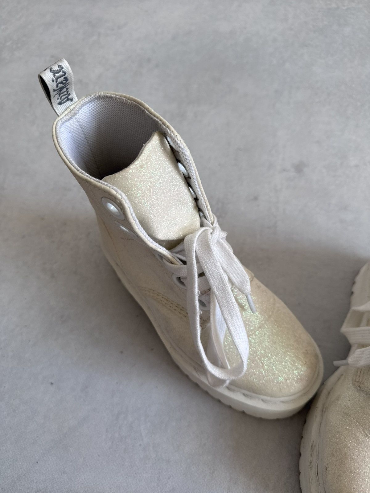 Dr. Martens Dr. Martens Molly Glitter Archive Platform Boots Size US 6.5 / IT 36.5 - 8 Thumbnail