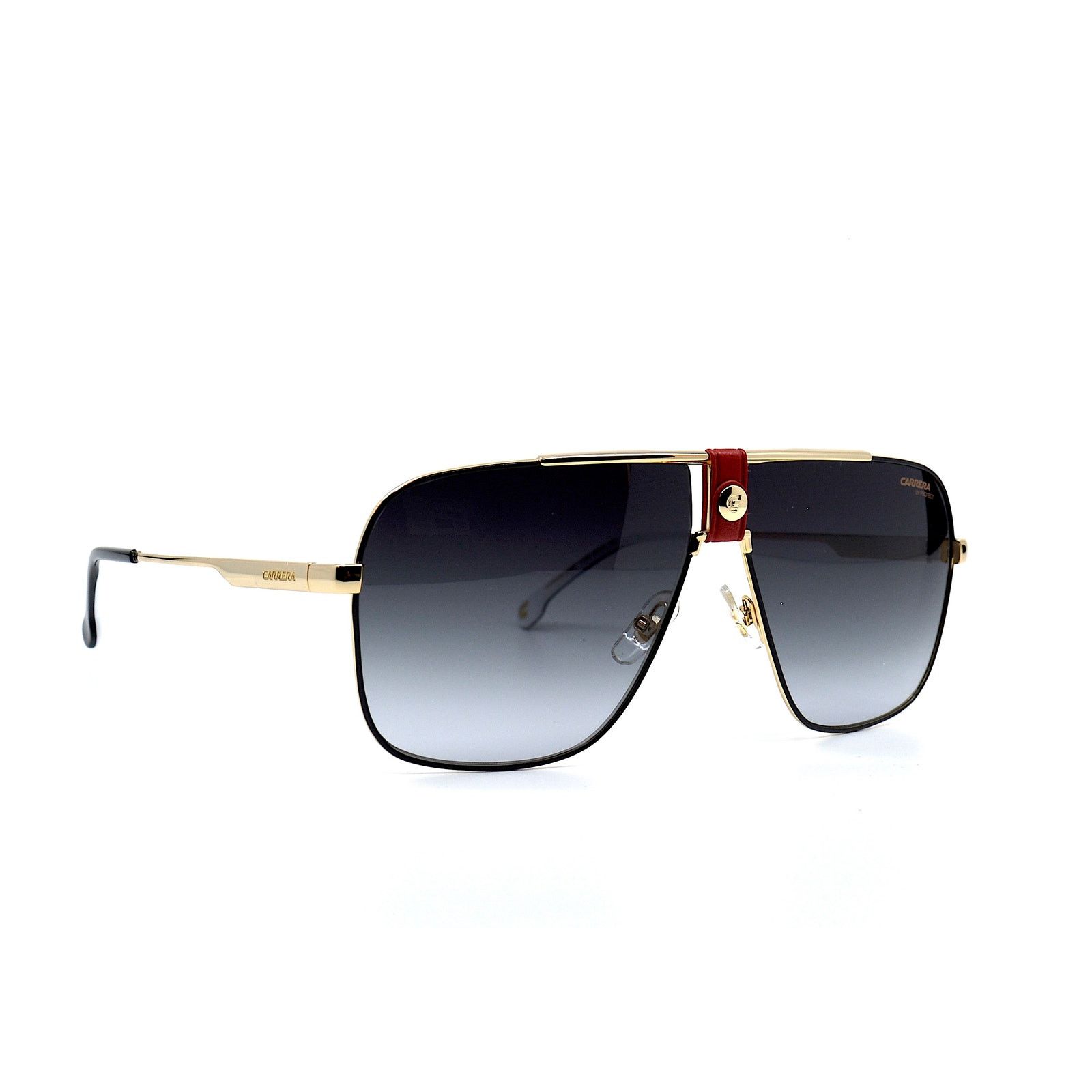 Carrera NEW CARRERA 1018/S BLACK/GOLD GREY GRADIENT SUNGLASSES Size ONE SIZE - 1 Thumbnail
