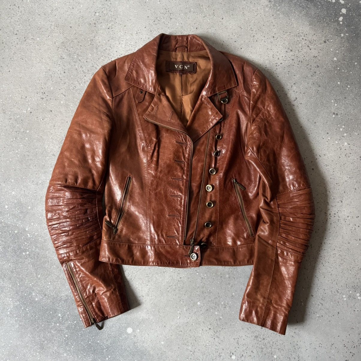 Hysteric Glamour Amazing Vintage Zip Details Leather Jacket Size M / US 6-8 / IT 42-44 - 1 Thumbnail