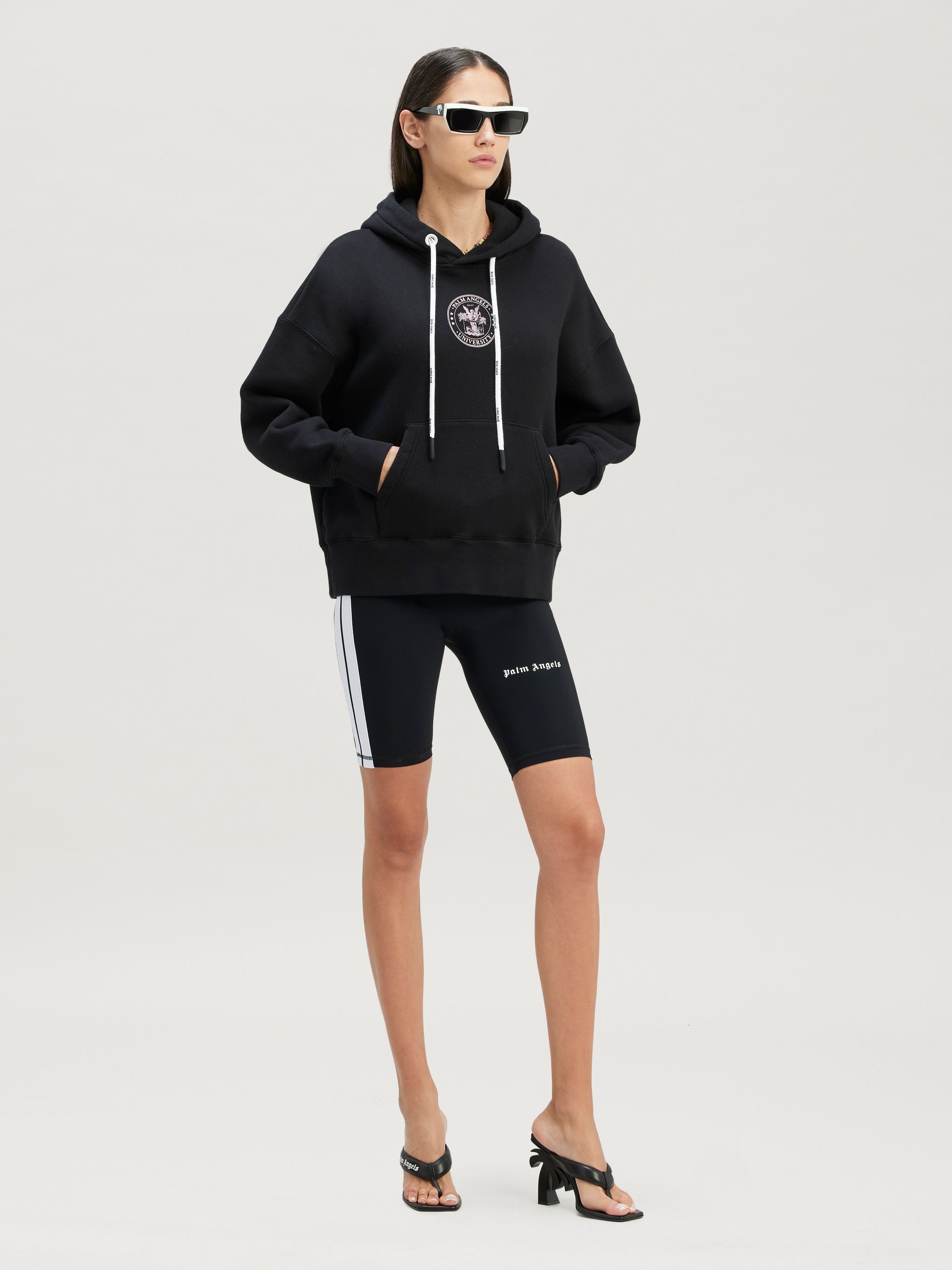 Palm Angels o1y1125 Hoodie in Black Size L / US 10 / IT 46 - 5 Thumbnail