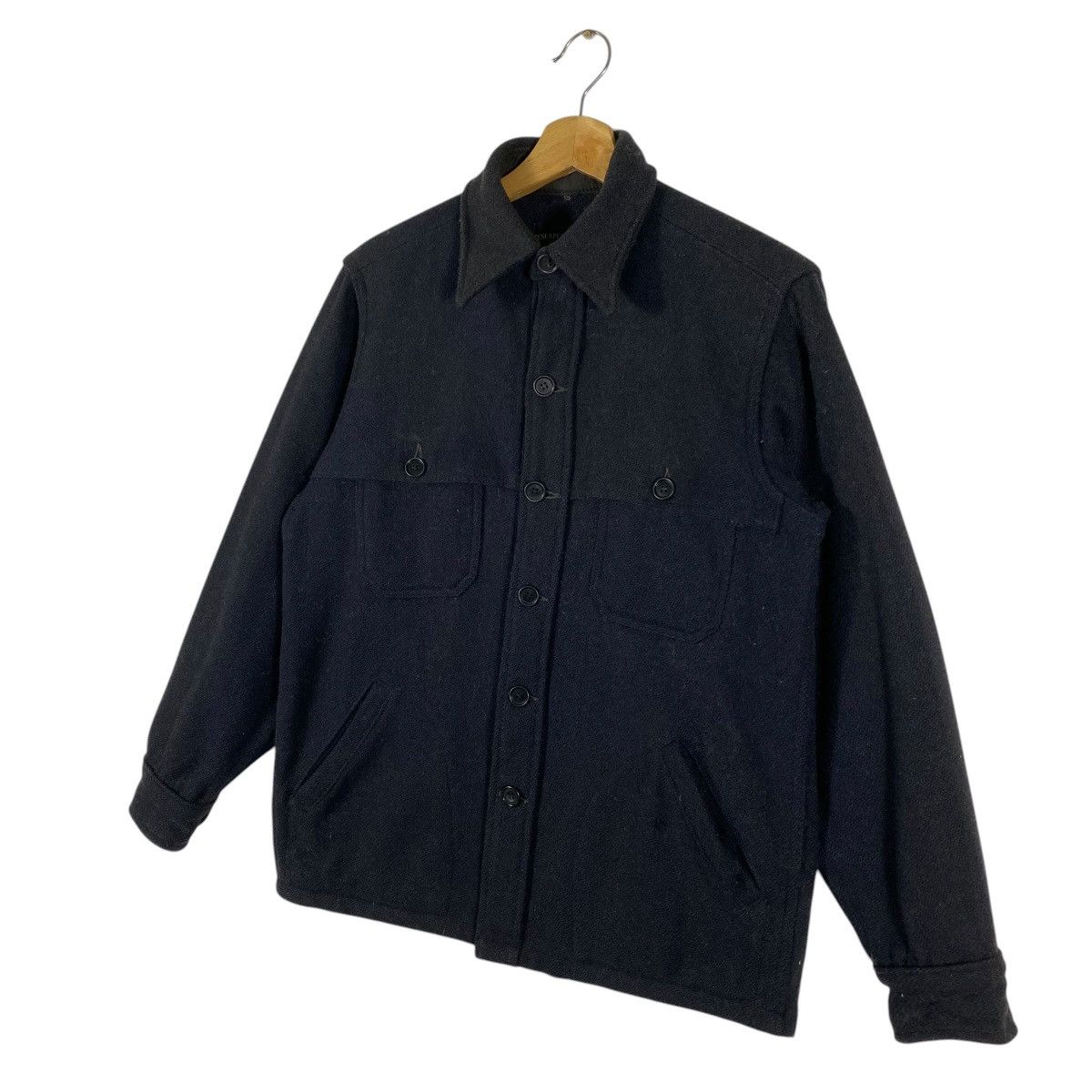Vintage Vintage 70s Norm Thompson Wool Button Jacket M Size Size US M / EU 48-50 / 2 - 2 Thumbnail