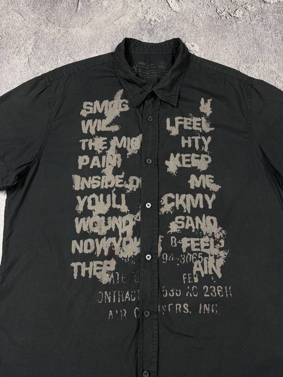 If Six Was Nine Y2K Gothic Graphic Print Shirt 2000s Alt Streetwear Size US XXL / EU 58 / 5 - 6 Thumbnail
