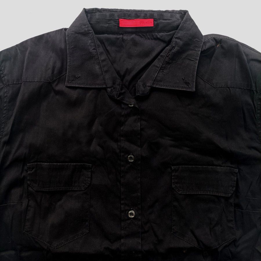 Prada prada sports two pockets casual shirt Size M / US 6-8 / IT 42-44 - 2 Thumbnail