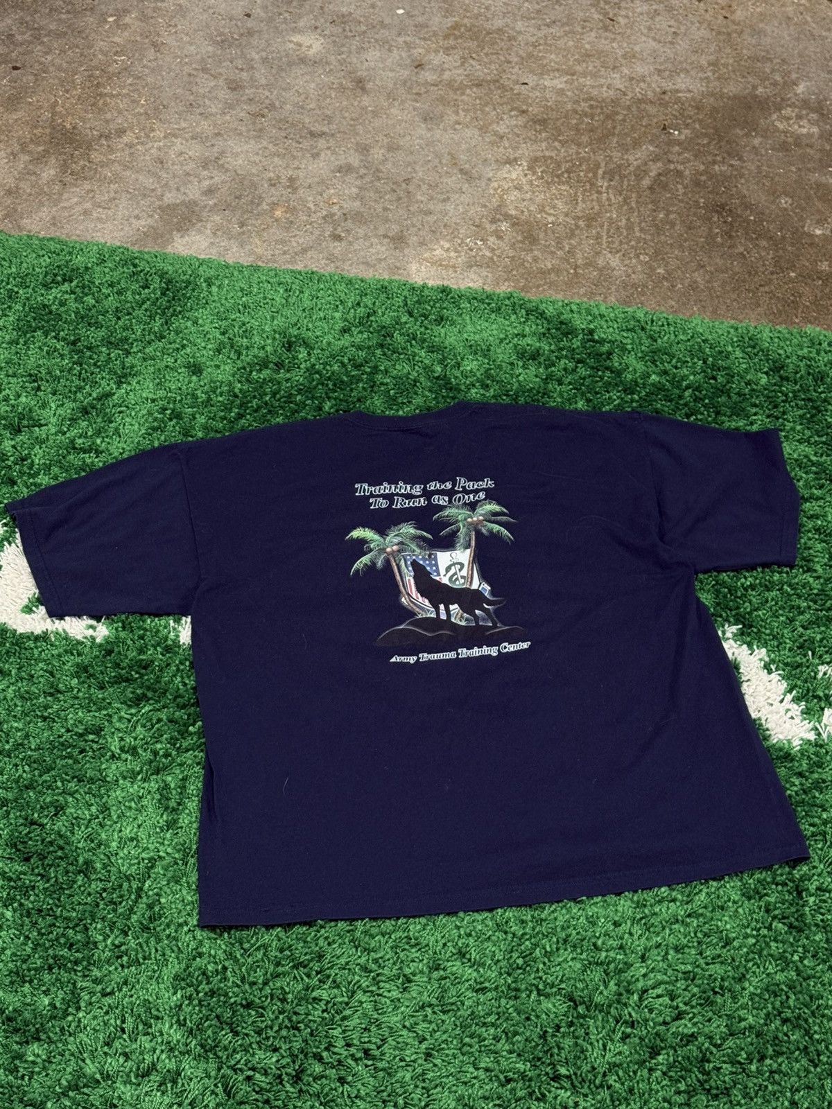 Vintage Vintage Navy Army Trauma Training Center Tee 2XL XXL Size US XXL / EU 58 / 5 - 4 Thumbnail