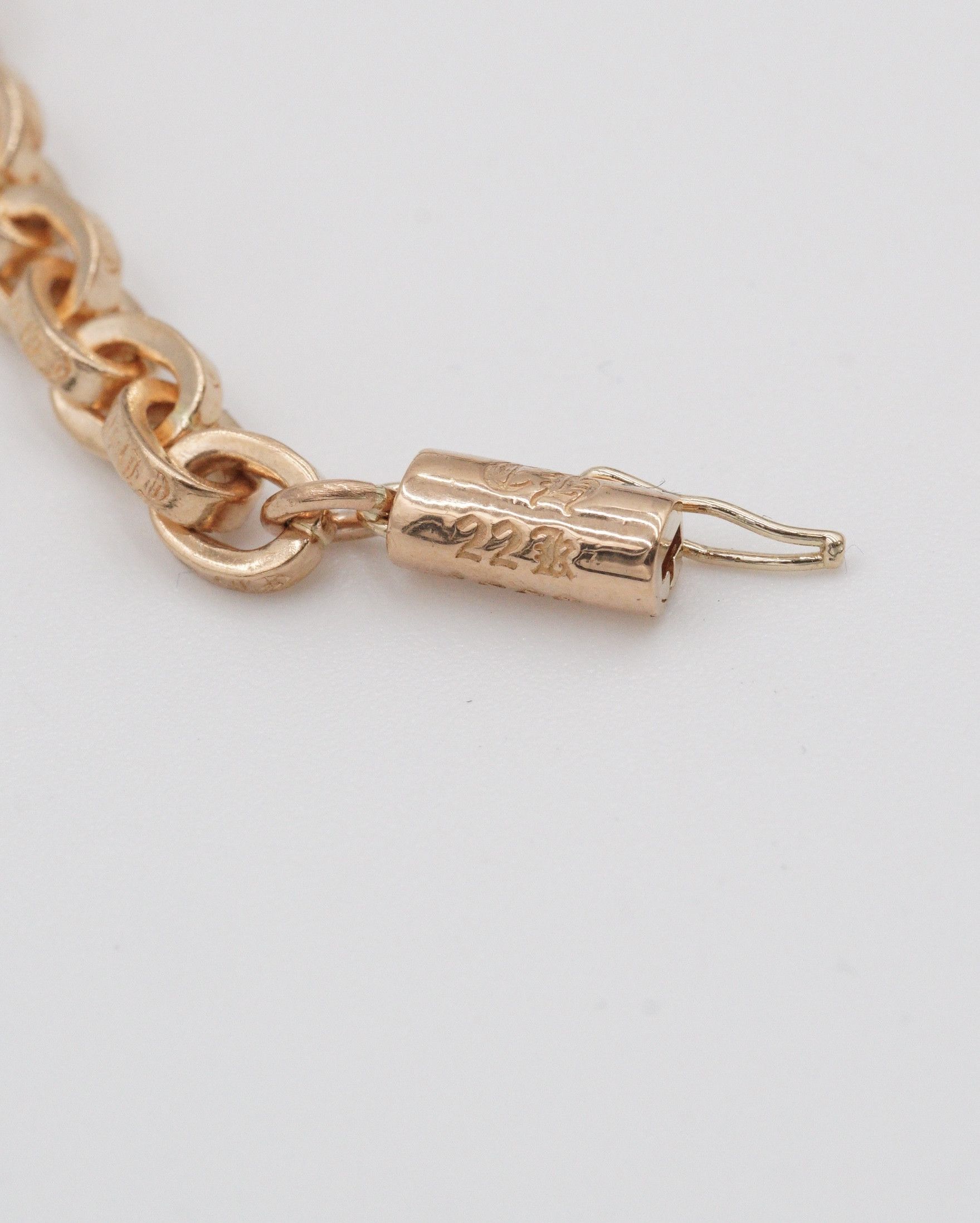 Chrome Hearts Chrome Hearts 22K Paperchain Bracelet - 6.5 inch Size ONE SIZE - 7 Thumbnail