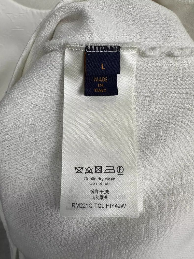 Louis Vuitton Louis Vuitton White presbyopic pocket short sleeve Size US L / EU 52-54 / 3 - 3 Thumbnail