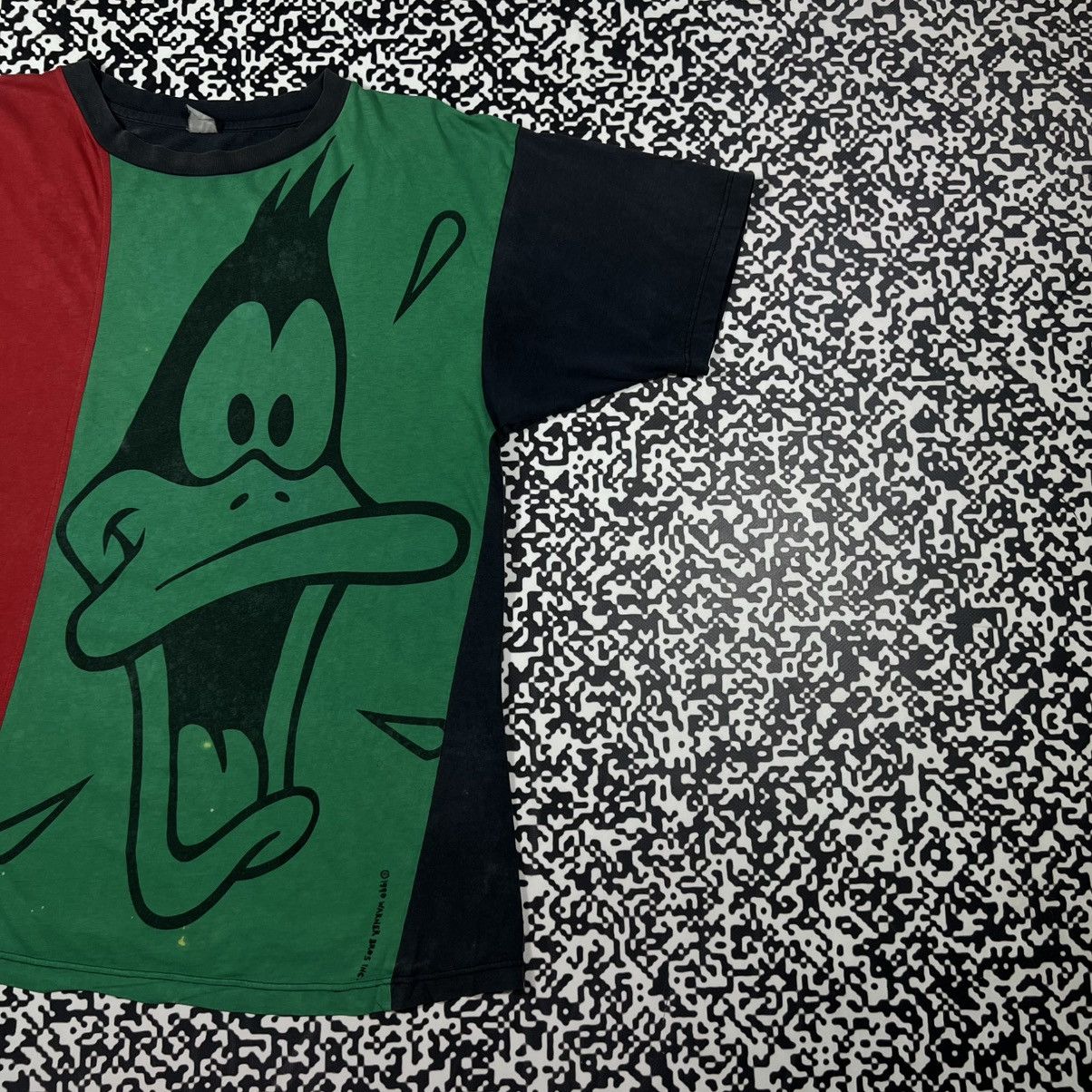 Warner Bros Vintage 1990 Warner Bros Donald Duck Print Cartoon T-shirt Size US L / EU 52-54 / 3 - 3 Thumbnail