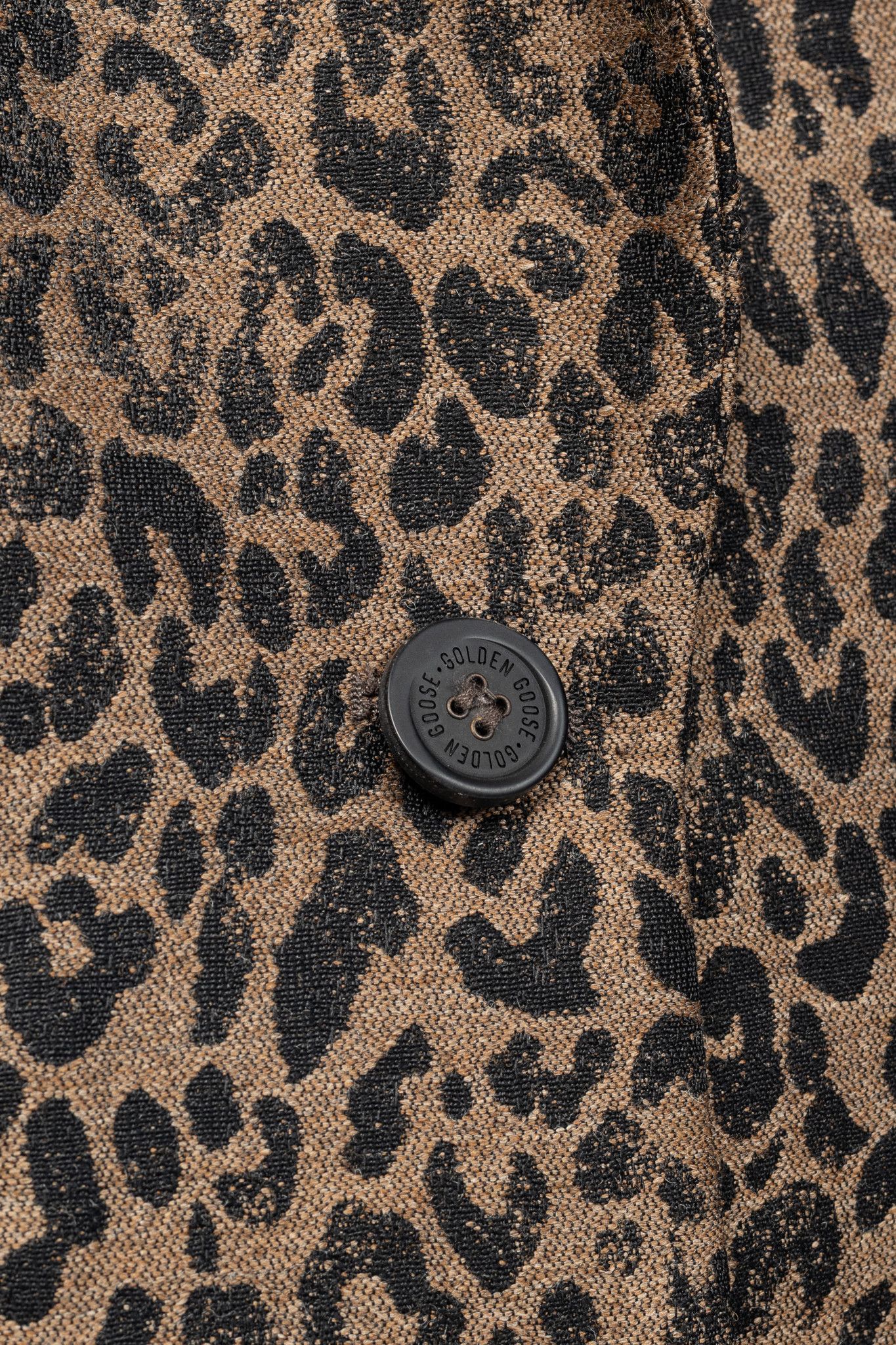 Golden Goose Golden Goose Animalier Leopard Single-Breasted Blazer Size S / US 4 / IT 40 - 9 Thumbnail