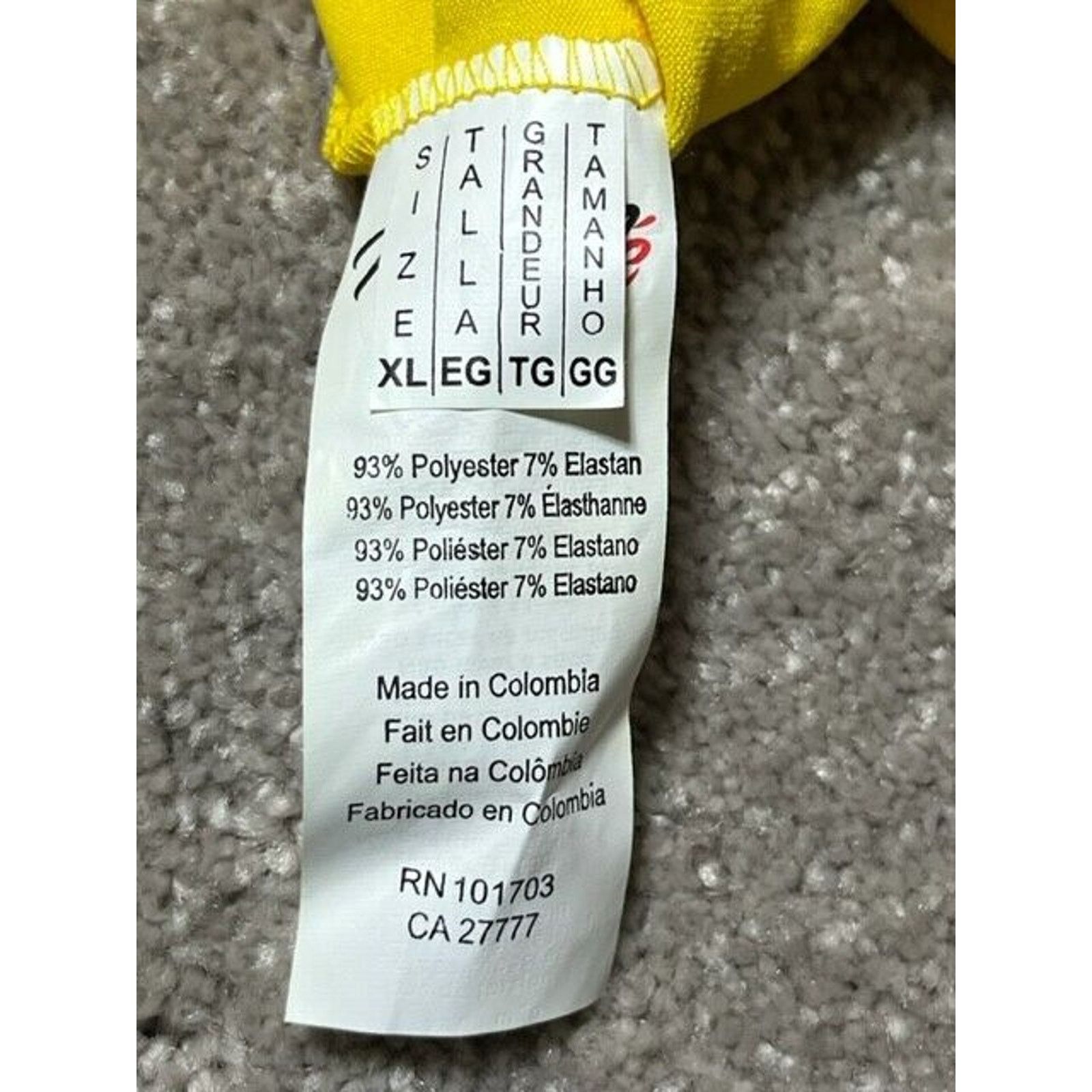 Other Mapale Dress XL Bodycon Short Length Strappy Stretch Yellow Size XL / US 12-14 / IT 48-50 - 5 Thumbnail