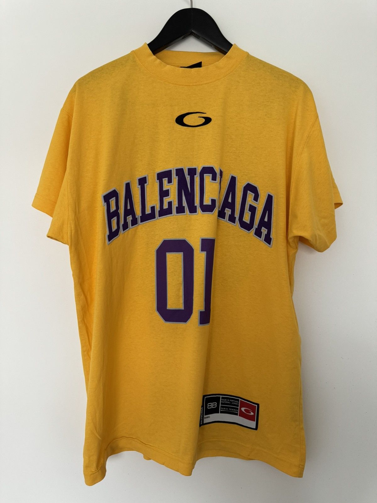 Balenciaga Balenciaga Basketball Oversized T-Shirt Size US XS / EU 42 / 0 - 5 Thumbnail