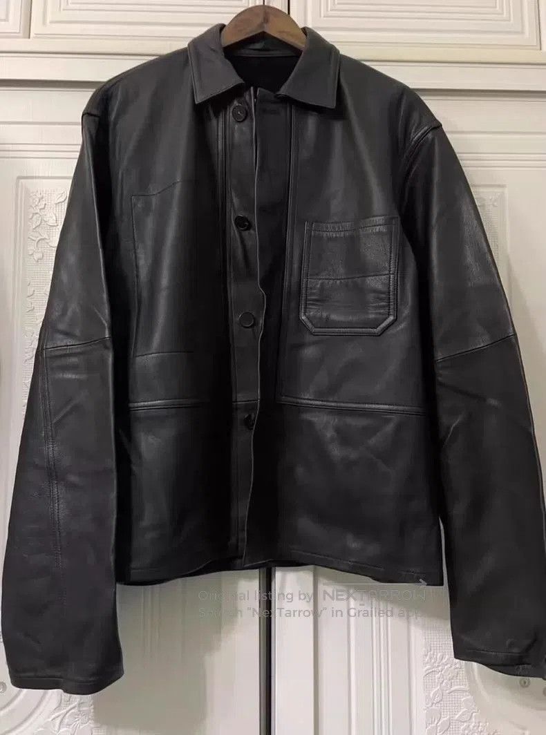 Haider Ackermann Haider Ackermann Leather jacket. Size US M / EU 48-50 / 2 - 1 Thumbnail