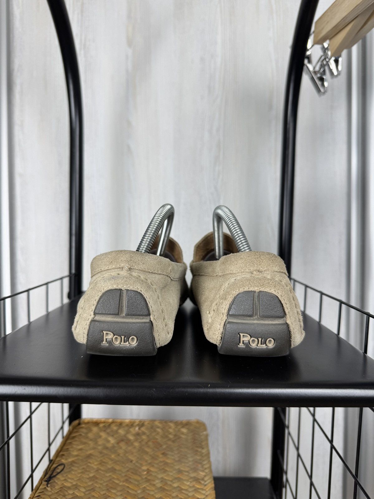 Polo Ralph Lauren Polo Ralph Lauren Telly leather suede slip-on loafers shoes Size US 9 / EU 42 - 11 Thumbnail