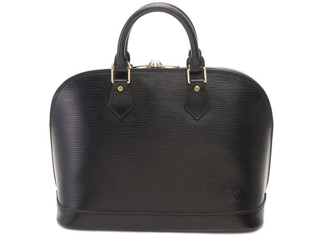 Louis Vuitton Alma PM Epi Noir Tote Bag